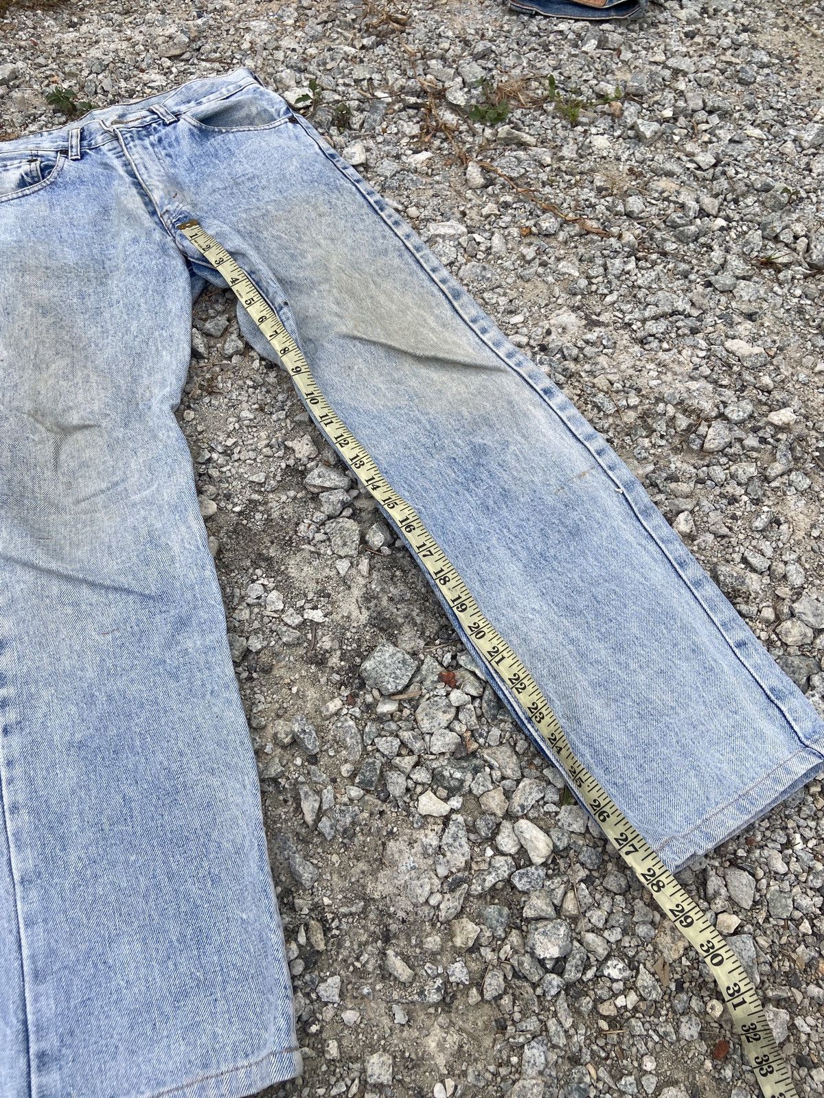 If Six Was Nine × Levi's × Vintage Vintage Levis Big E 502xx Selvadge Denim Size US 28 / EU 44 - 7 Thumbnail