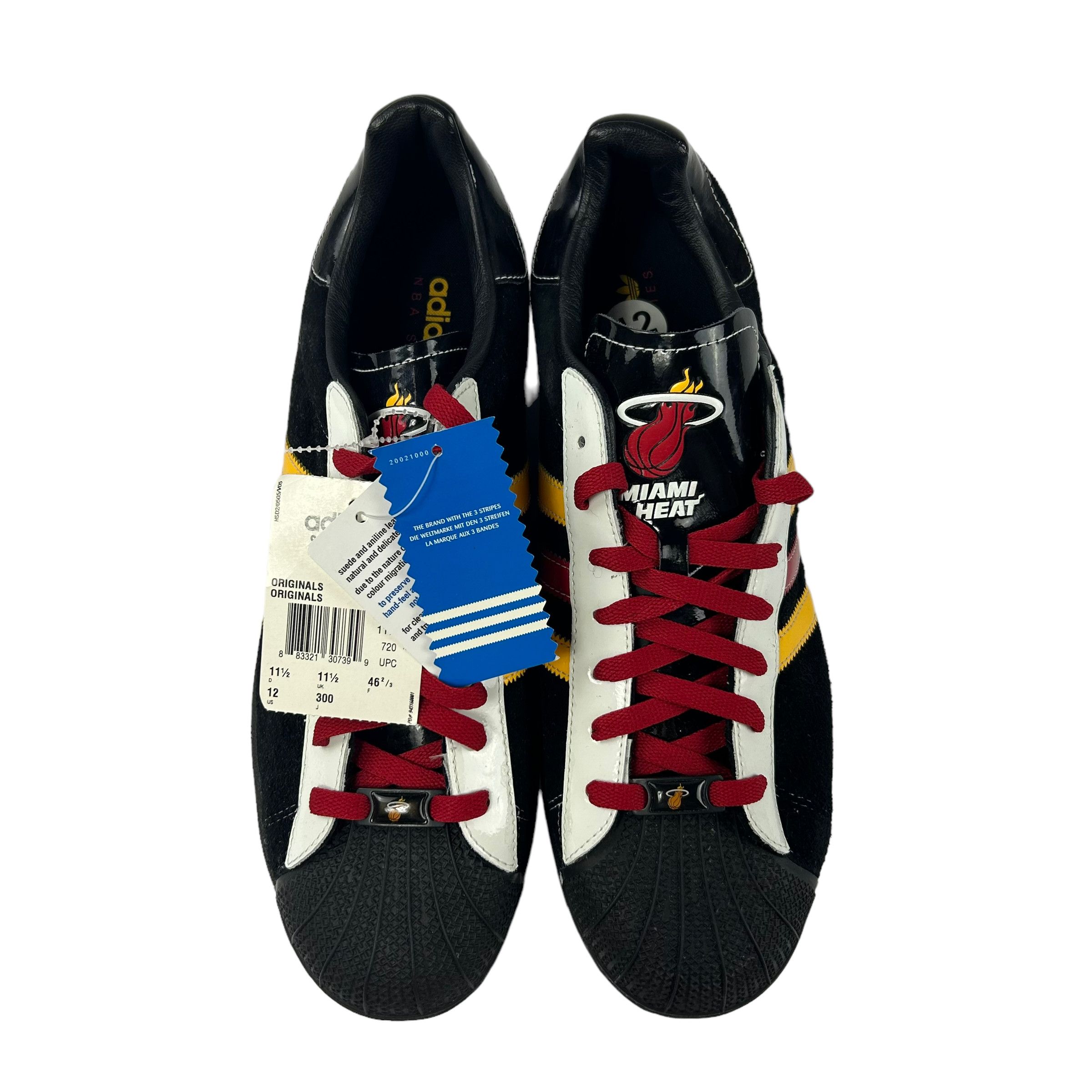 NEW 2006 Adidas X NBA Miami Heat Superstar