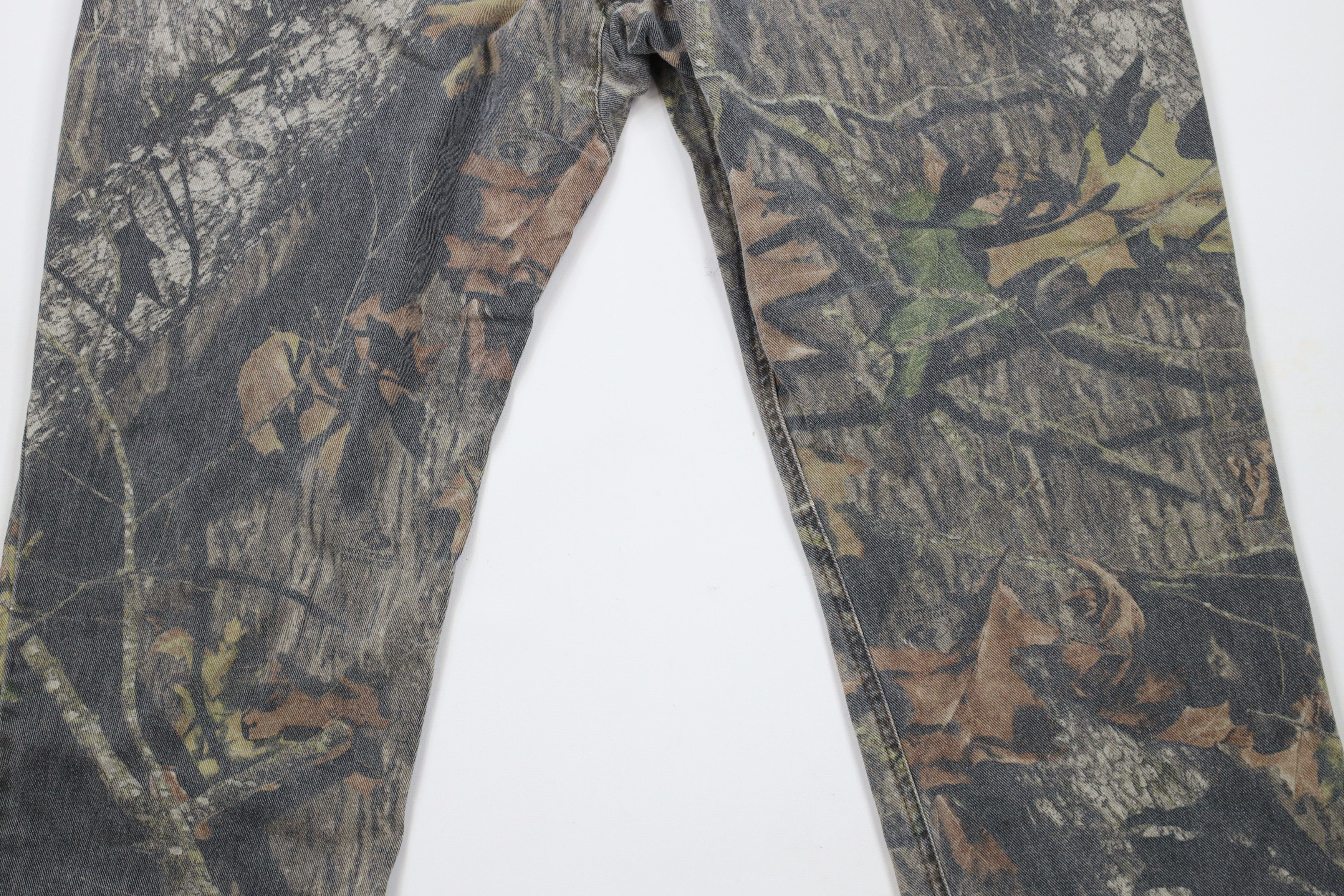 Vintage Vintage 90s Streetwear Camouflage Wide Leg Denim Jeans Size US 42 / EU 58 - 10 Thumbnail