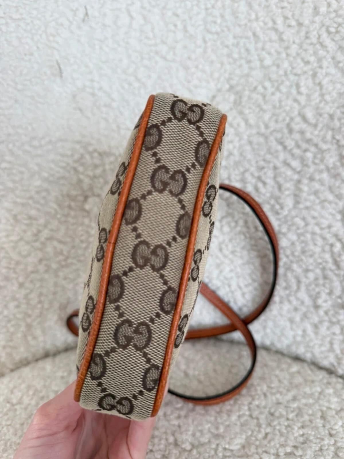 Gucci Gucci GG Canvas Mini Crossbody Bag Size ONE SIZE - 8 Thumbnail