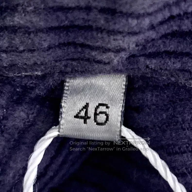 Dior Dior Purple lapel cotton zipper corduroy jacket Size US S / EU 44-46 / 1 - 7 Thumbnail