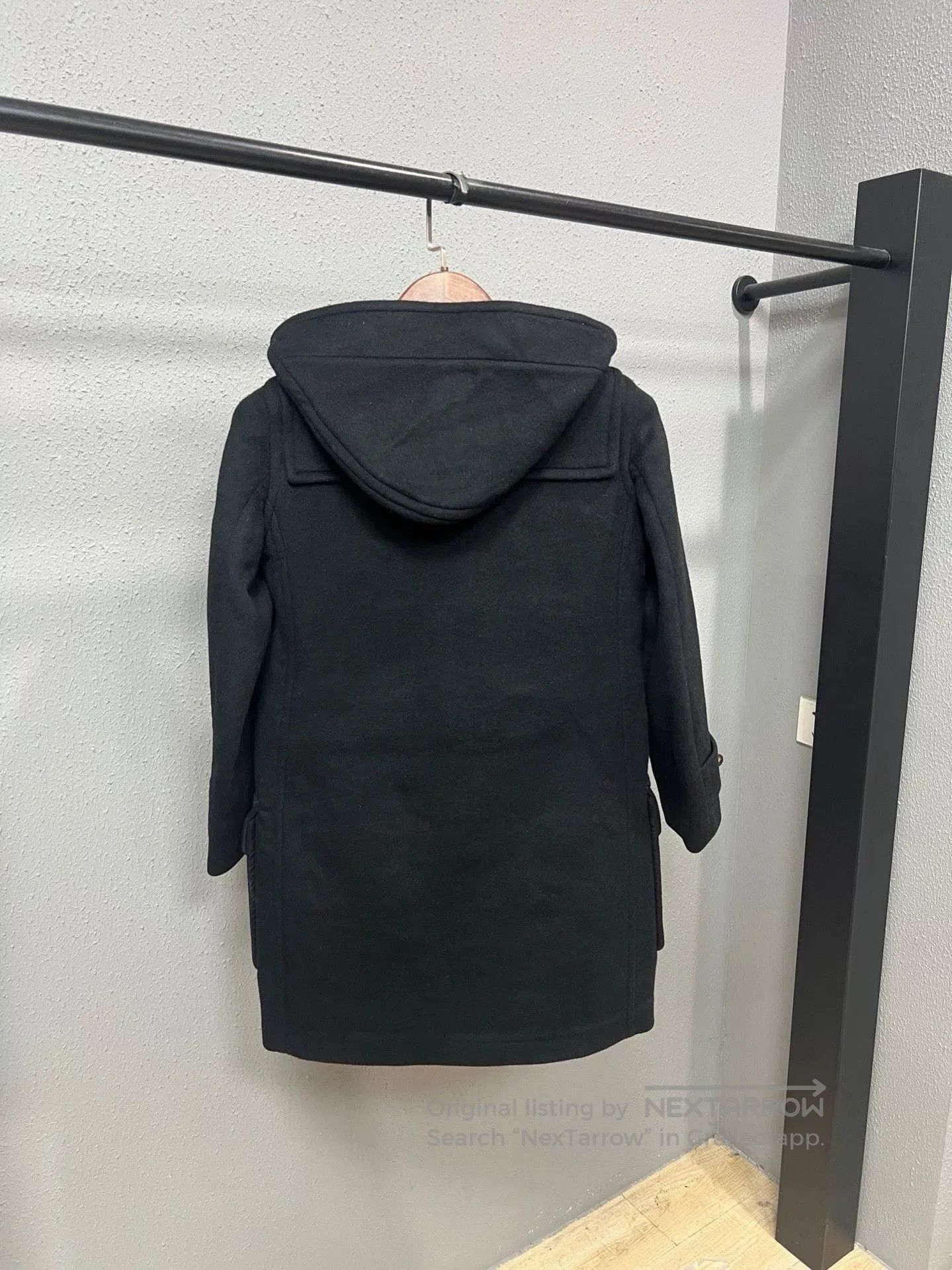 Burberry black burberry toggle coat with hood. Size XS / US 0-2 / IT 36-38 - 2 Thumbnail