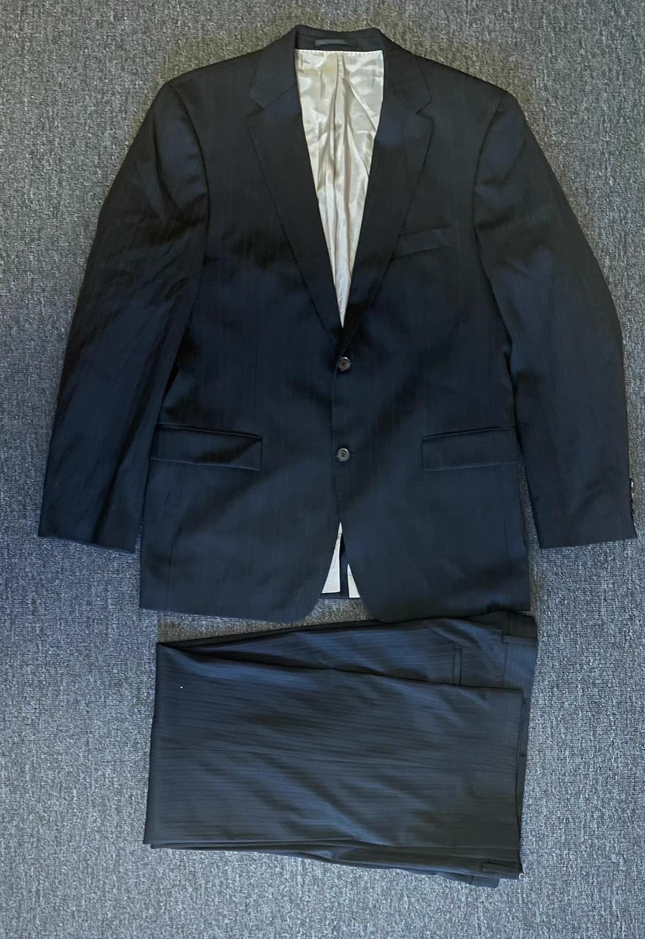 Hugo Boss Hugo Boss Wool Suit Set Q4 Size 52R - 1 Thumbnail