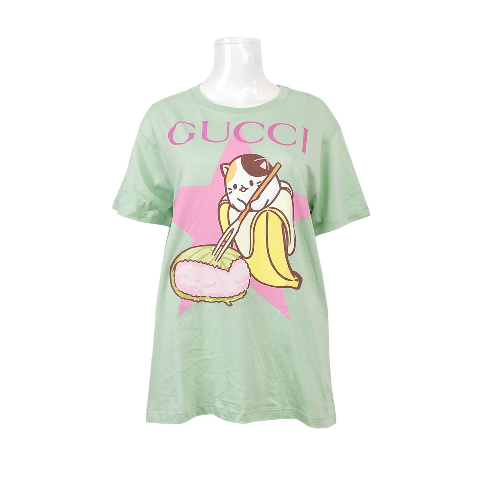 Gucci Gucci Bananya Graphic Logo T-Shirt Size XS Size US XS / EU 42 / 0 - 1 Thumbnail