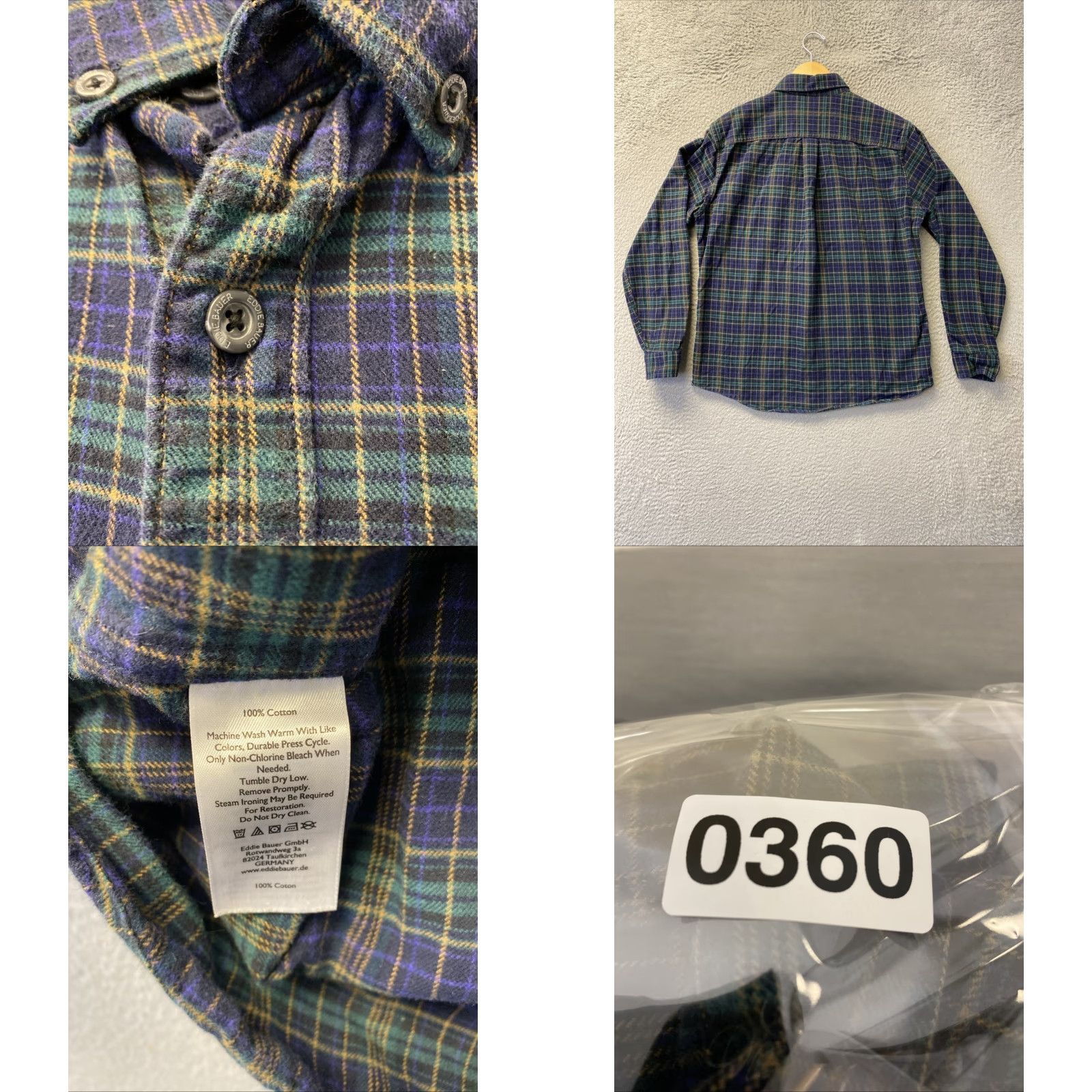 Eddie Bauer VINTAGE Eddie Bauer Button-Up Shirt Men’s M Green Plaid Long Sleeve /0360 Size US M / EU 48-50 / 2 - 8 Thumbnail