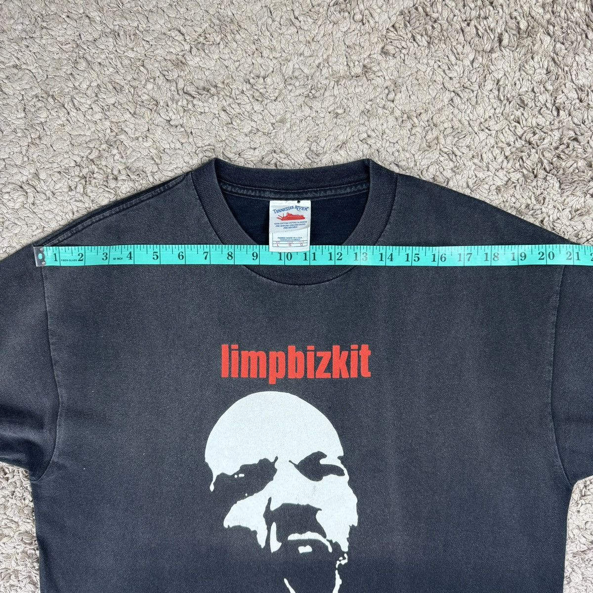 Band Tees Vintage Limp Bizkit Fred Durst Screaming Face T-shirt Size US L / EU 52-54 / 3 - 12 Thumbnail