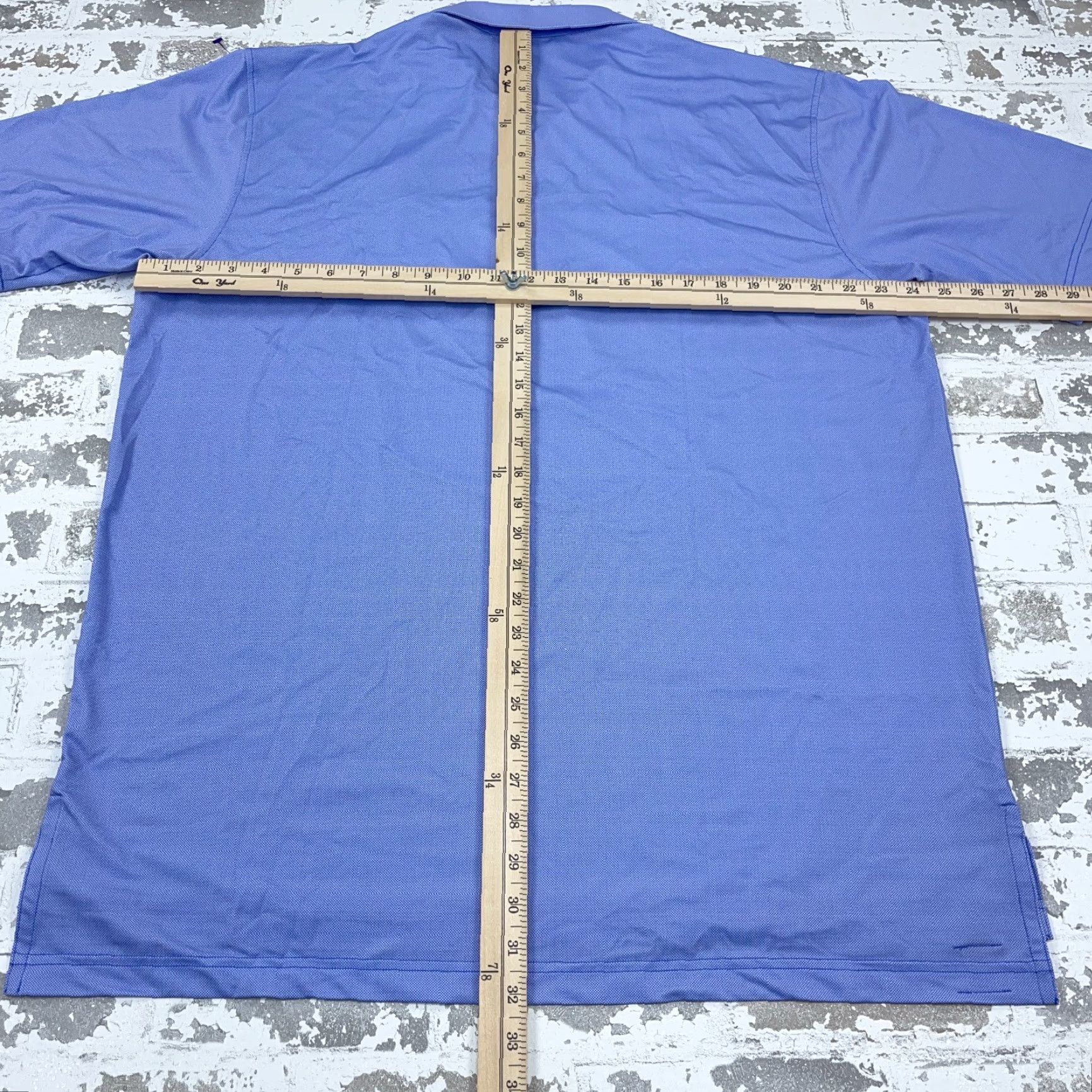 Vintage Turtleson Polo Shirt Men XL Purple Performance Quick Dry Basic Golf Pinpoint Shirt Size US XL / EU 56 / 4 - 6 Thumbnail