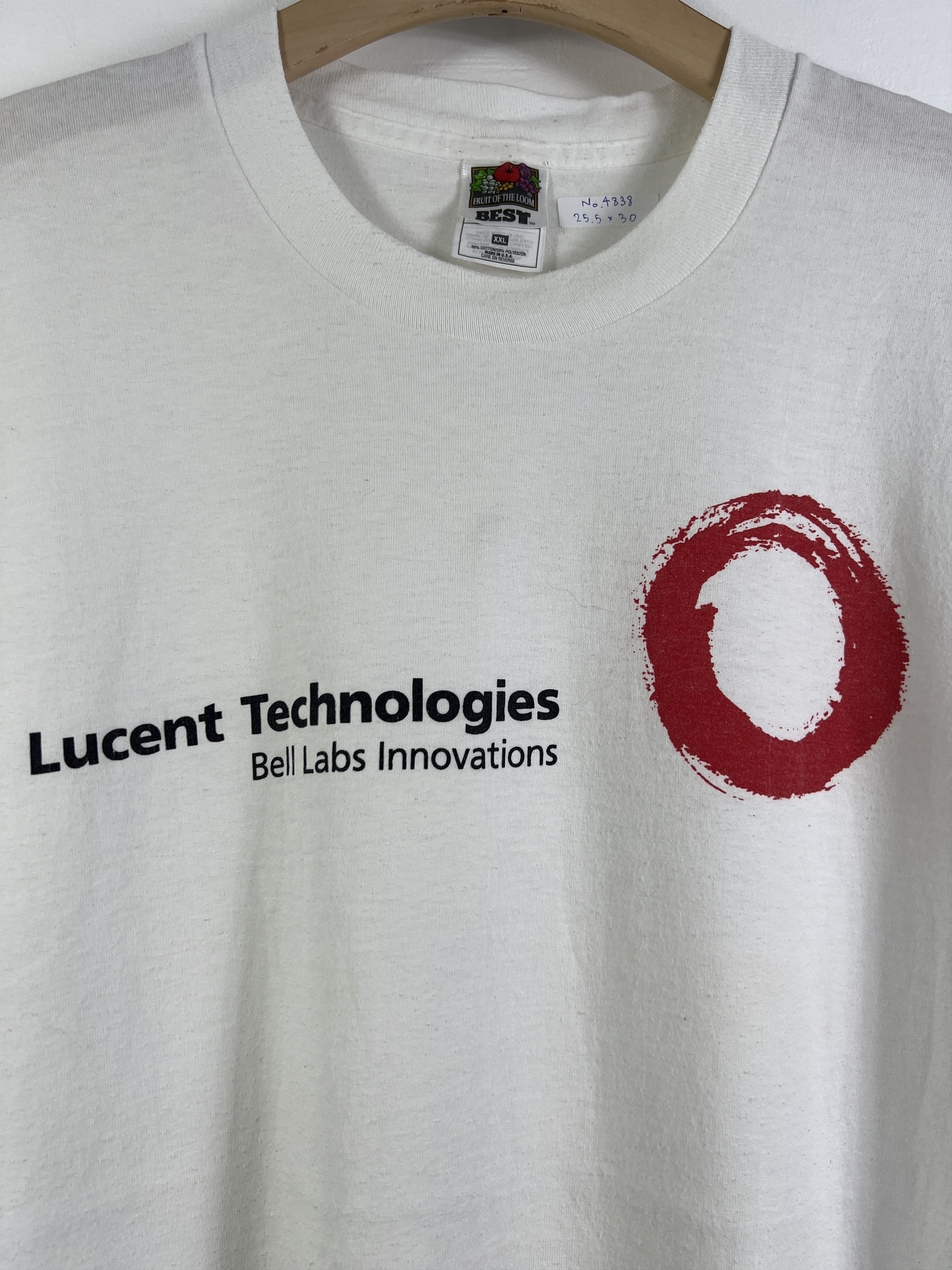 Vintage No.4838 VTG 90s Bell Technologies Promo Graphic Tee (XXL) Size US XXL / EU 58 / 5 - 2 Thumbnail