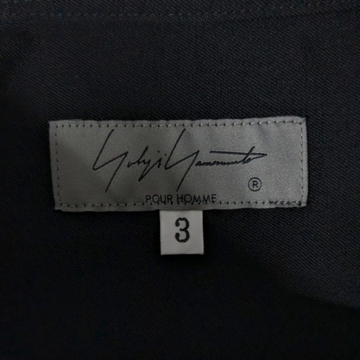 Yohji Yamamoto Yohji Yamamoto pour homme 24SS YY Discharge-dyed Shirt Size US L / EU 52-54 / 3 - 7 Thumbnail