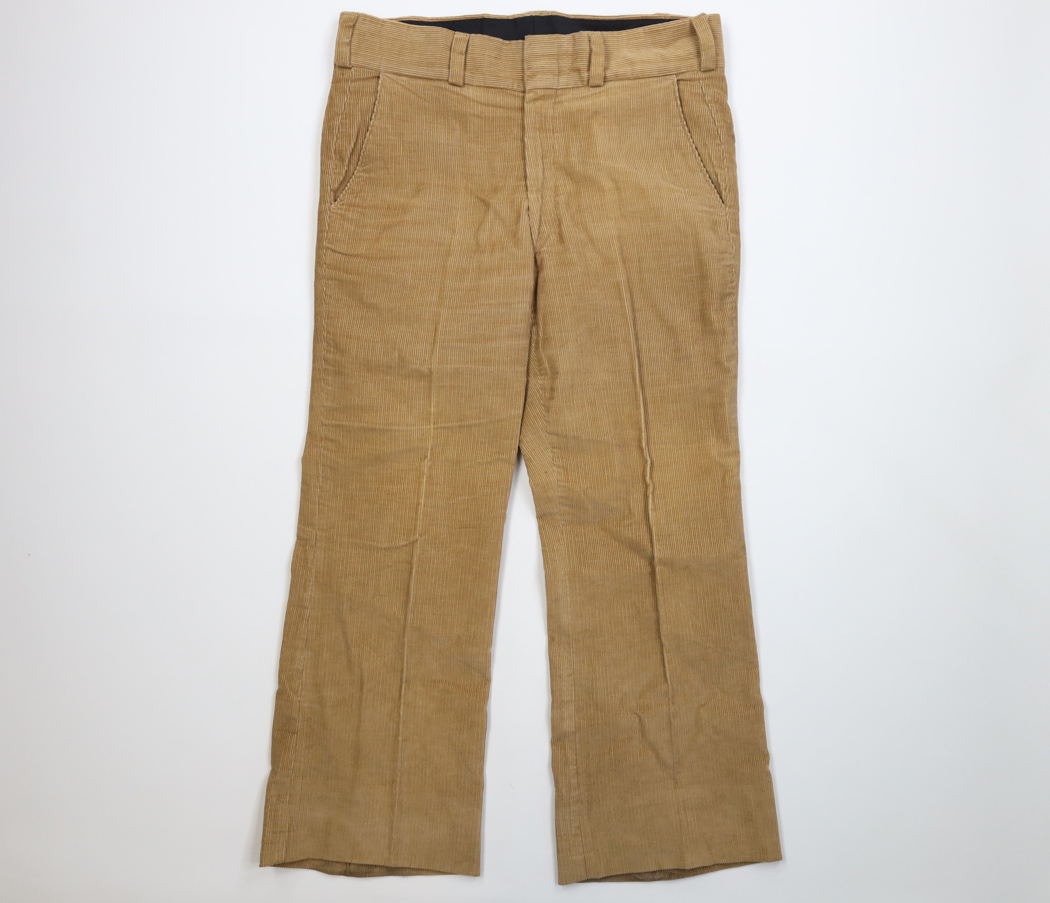 Vintage Vintage 70s Streetwear Wide Leg Bell Bottoms Pants US Size US 36 / EU 52 - 1 Thumbnail