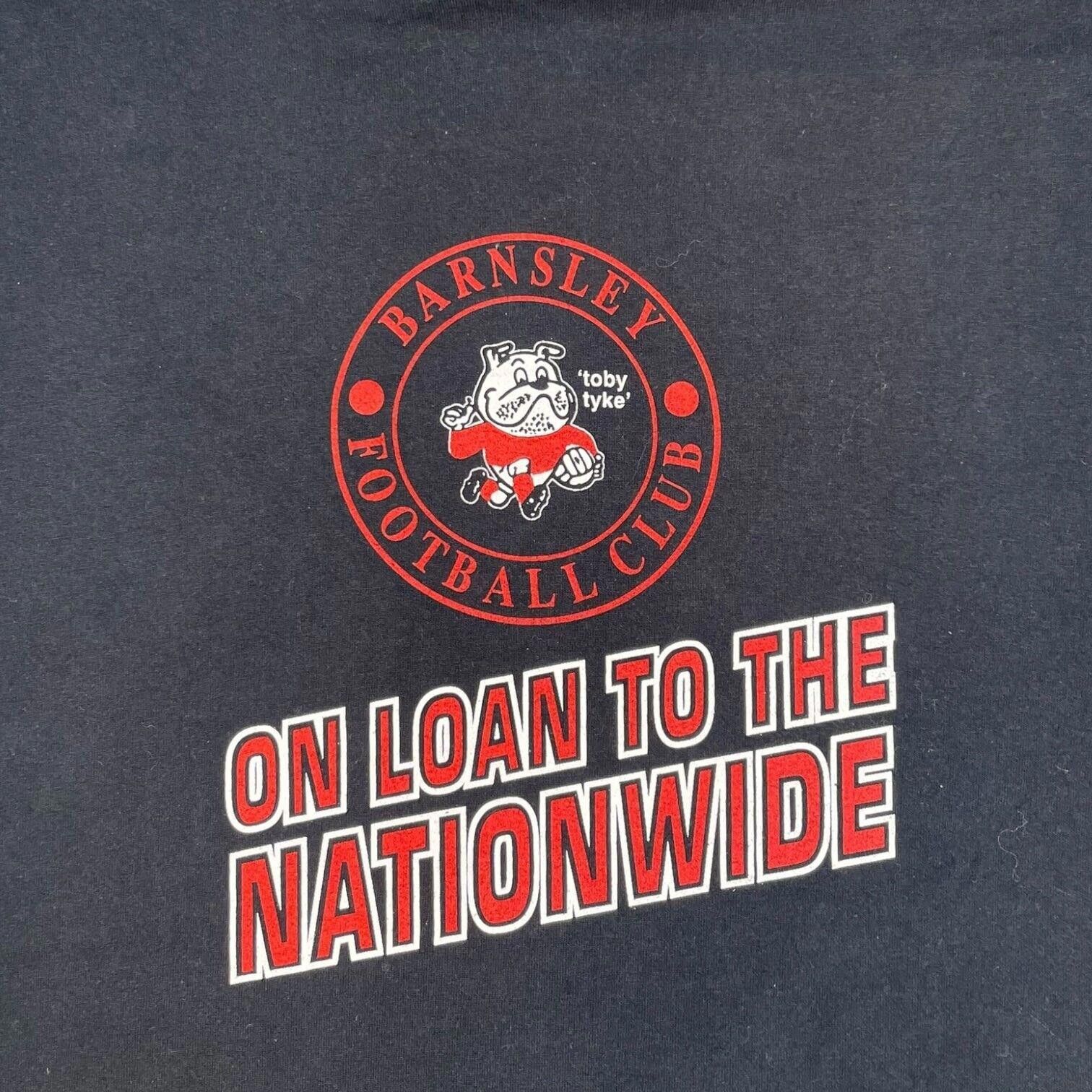 Designer 90s Barnsley Football Club Terminator Parody Tee Size ONE SIZE - 4 Thumbnail