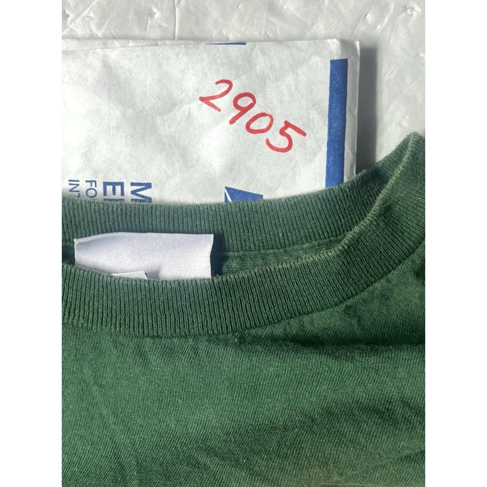 Vintage VINTAGE Eat Your Sour Pus T-Shirt Money Short Sleeve XL Men Green" Size US XL / EU 56 / 4 - 7 Thumbnail