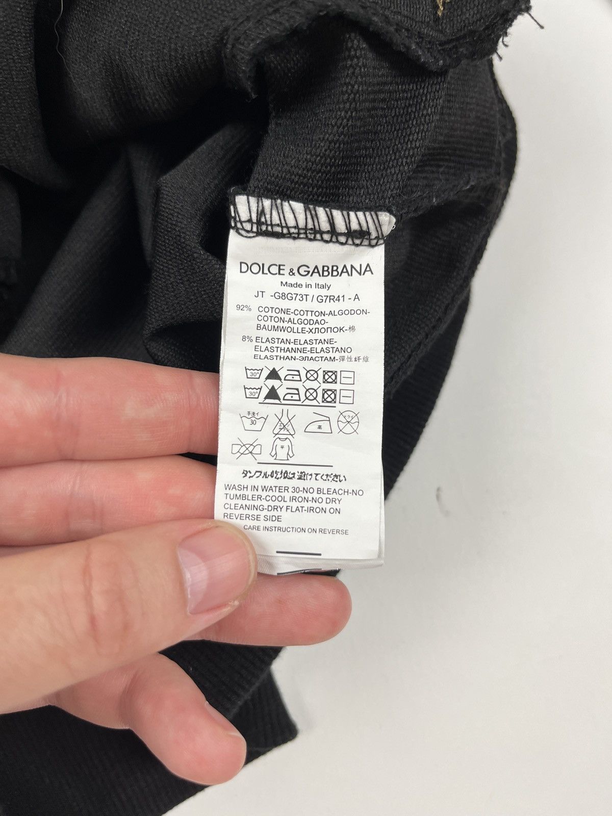 Dolce & Gabbana Zip-Up Cotton Sweatshirt With Multi Logo Bands Size US S / EU 44-46 / 1 - 8 Thumbnail