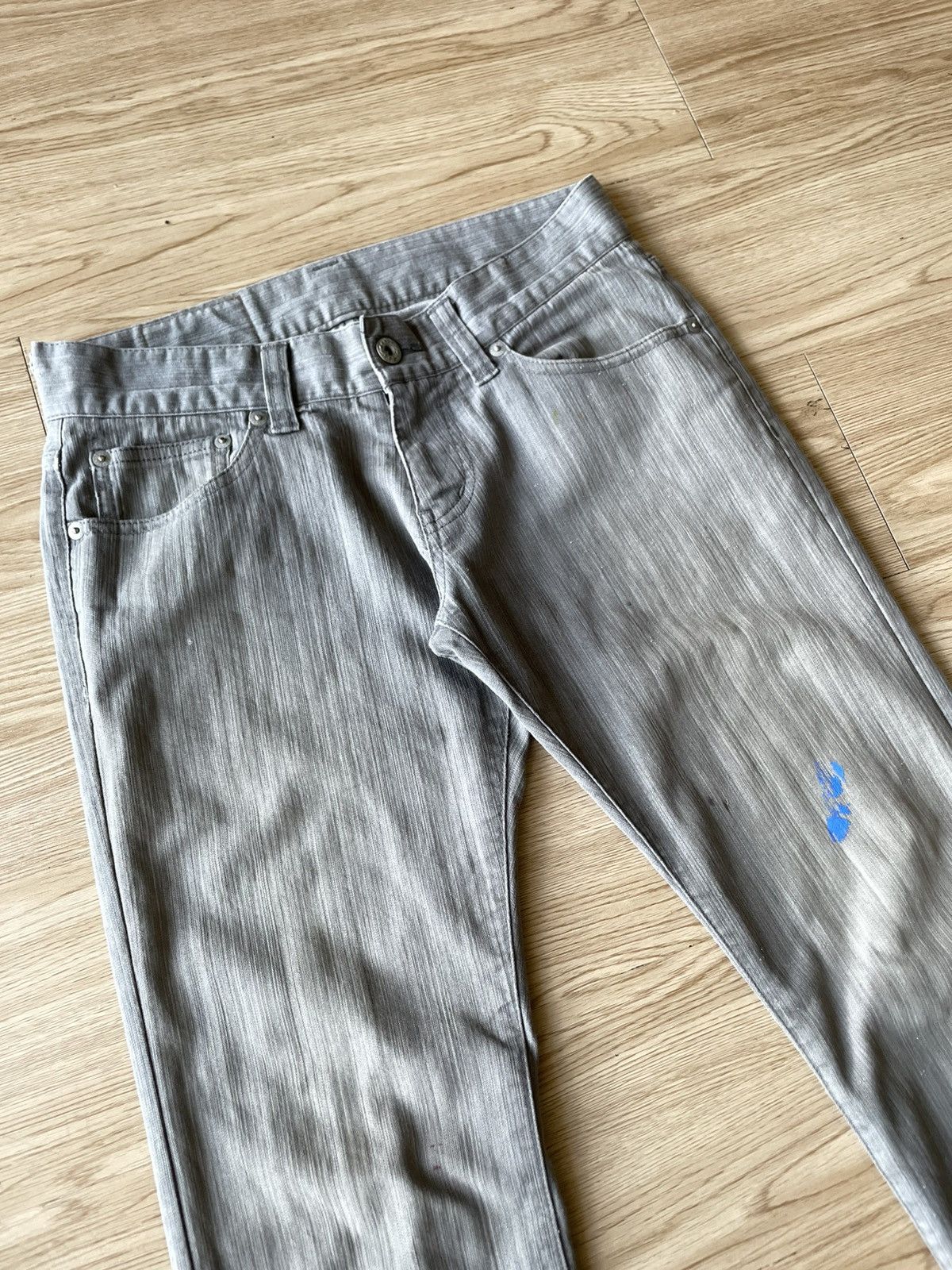 Japanese Brand × Tornado Mart Tornado Mart by Zero Painted Pants Size US 29 - 3 Thumbnail