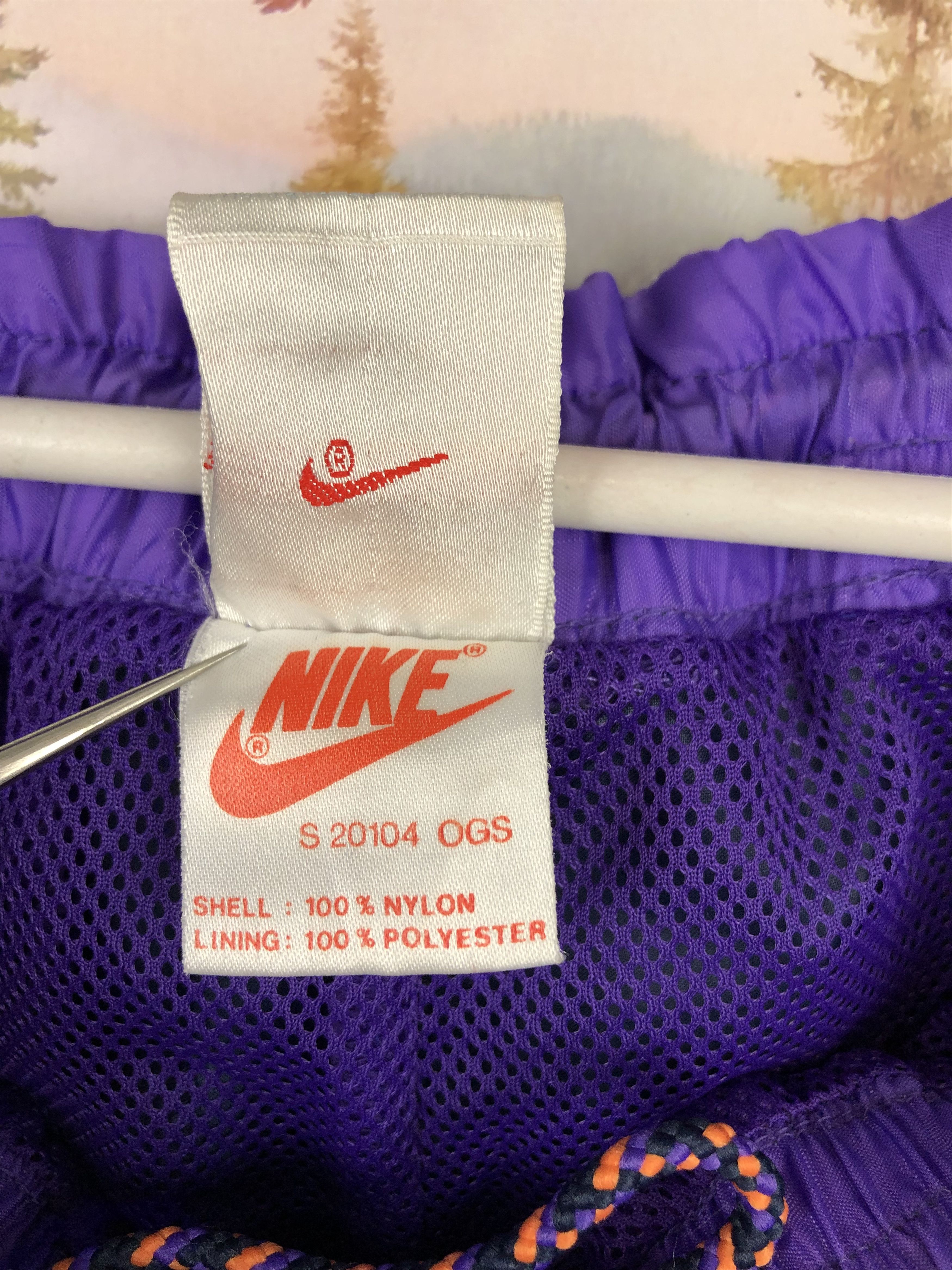 Nike Vintage 90's Nylon Track Pants Athletic Mens Sweatpants 2XL Size US 38 / EU 54 - 7 Thumbnail