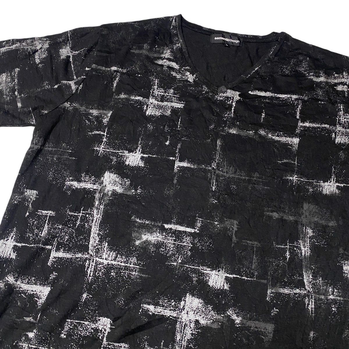 Hysteric Glamour 2000's Semantic Design Double Layer Abstract Shirt Size US M / EU 48-50 / 2 - 3 Thumbnail