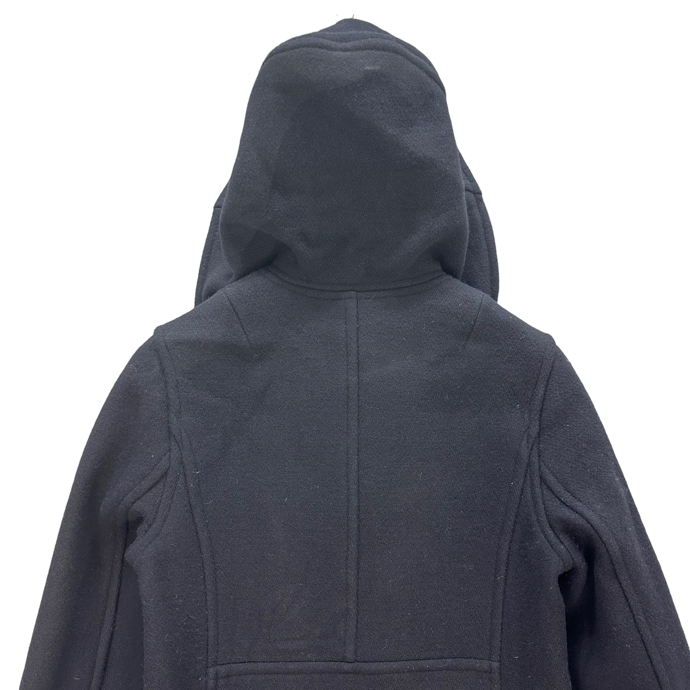 Sunao Kuwahara SUNAO KUWAHARA FUR HOODIE WOOL OVERCOAT #8363-005 Size L / US 10 / IT 46 - 12 Thumbnail