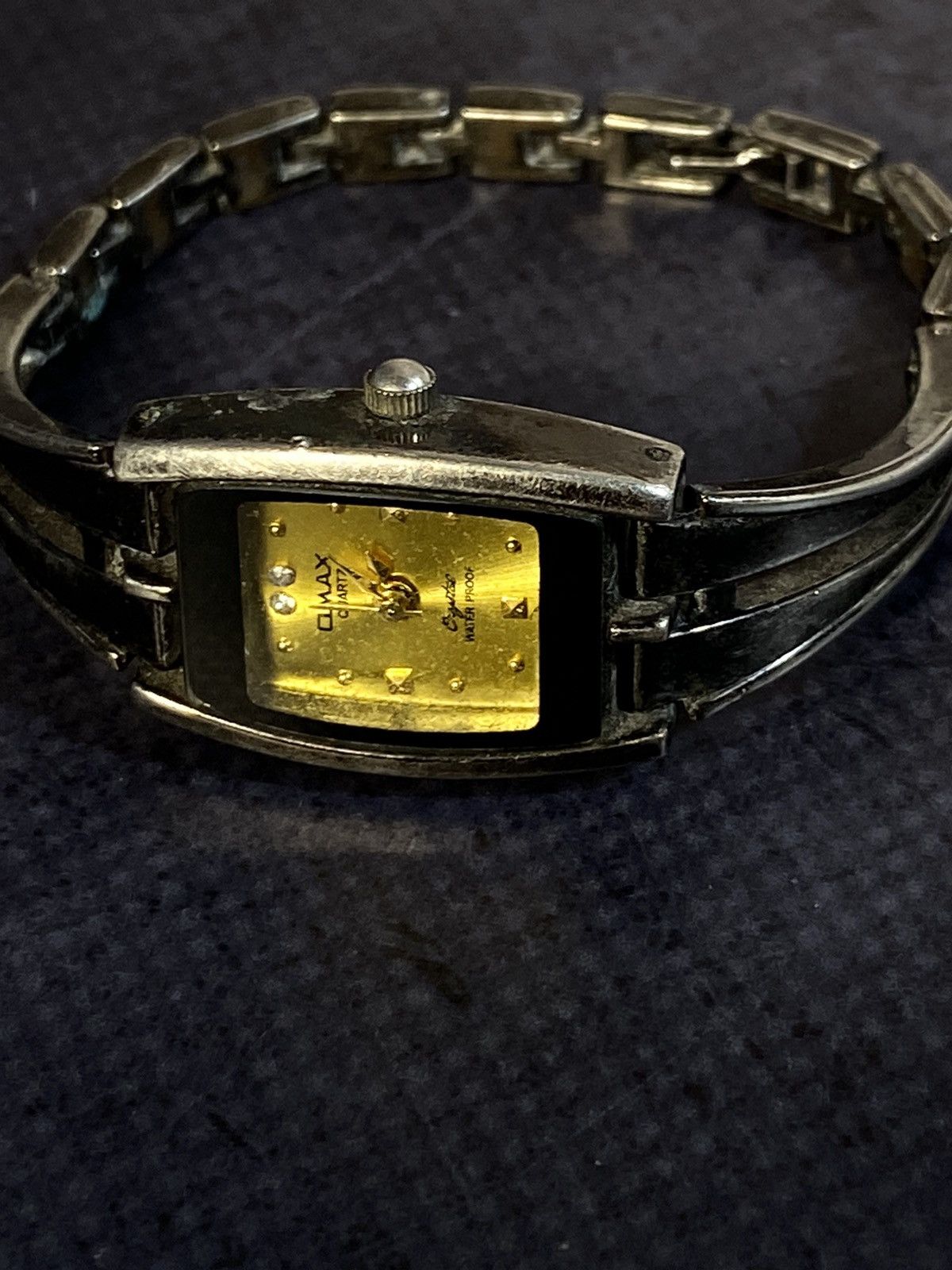 Japanese Brand × Vintage Elegant Metal Bracelet Omax Watch Japanese Brand Size ONE SIZE - 2 Thumbnail