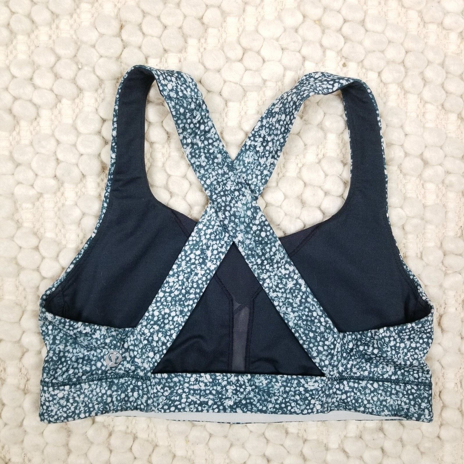 Lululemon Lululemon In A Flash Bra II Pebble Print Alberta Lake Sz 6 Size M / US 6-8 / IT 42-44 - 6 Thumbnail