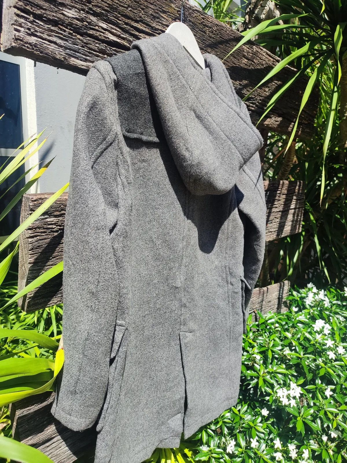 JW Anderson × Uniqlo JW Anderson x Uniqlo Grey Wool Blend Duffle Coat Size US S / EU 44-46 / 1 - 8 Thumbnail