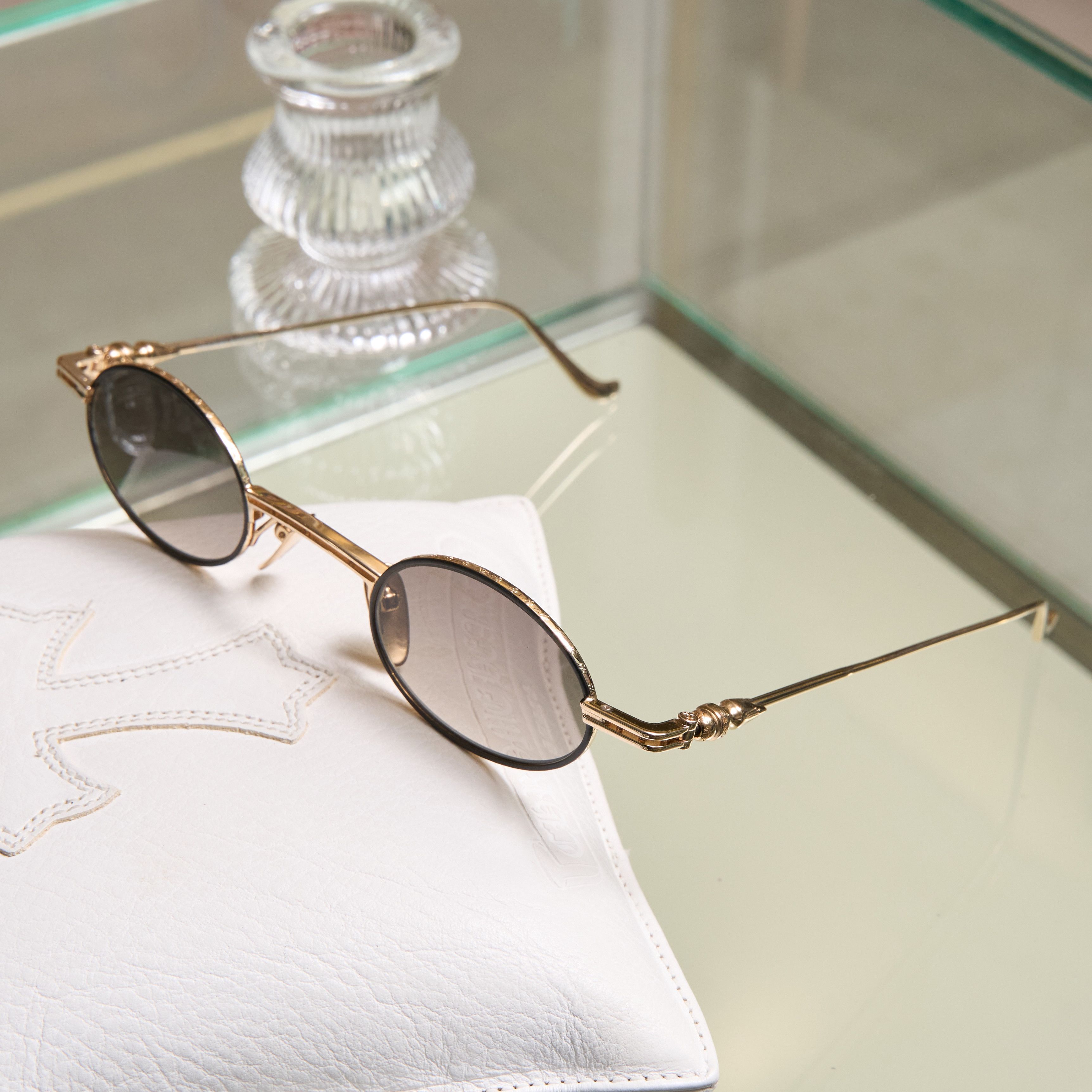 Chrome Hearts CHROME HEARTS LUX Matte Gold Plated/Gold Plated Size ONE SIZE - 1 Thumbnail
