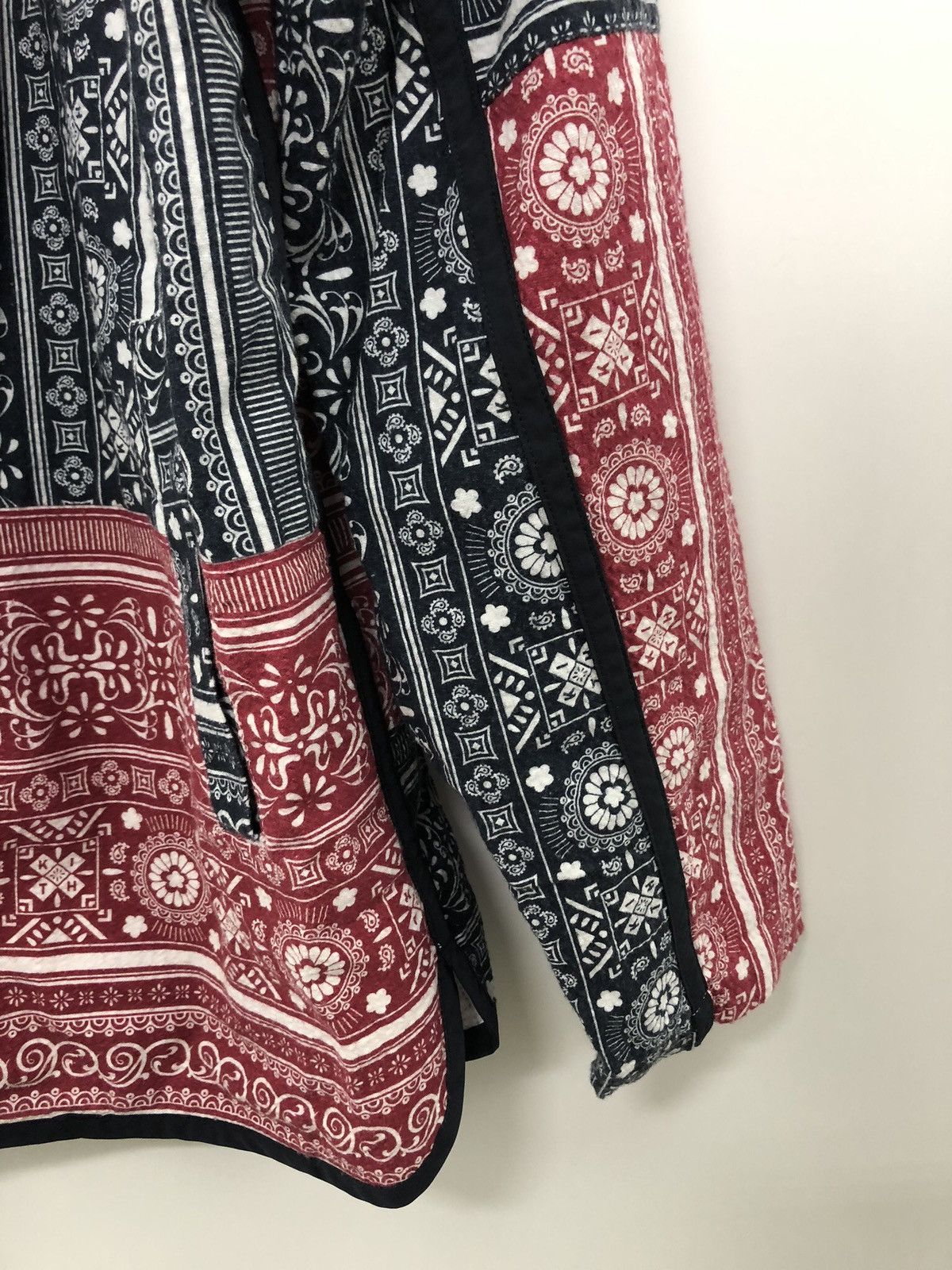Kith Defective Kith SS20 Patchwork Bandana Red Blue Gi Large Size US L / EU 52-54 / 3 - 6 Thumbnail