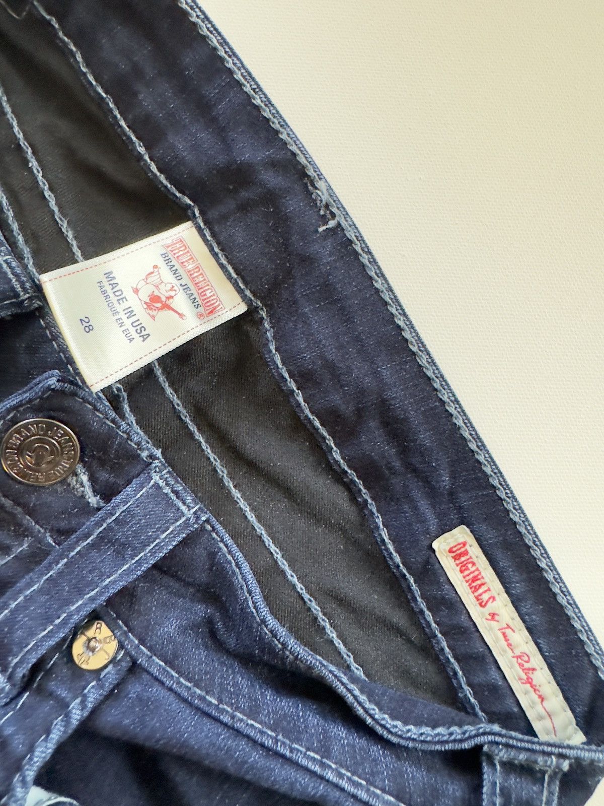 True Religion True Religion Dark wash jeans Size 28" / US 6 / IT 42 - 4 Thumbnail