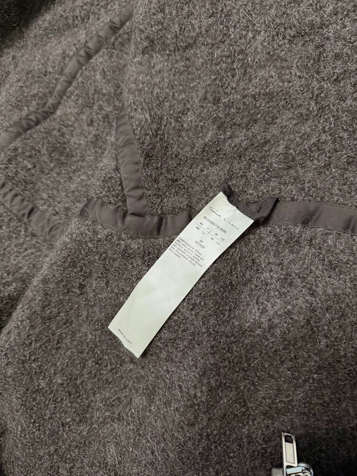 Rick Owens Rick Owens wool jacket Size US M / EU 48-50 / 2 - 8 Thumbnail