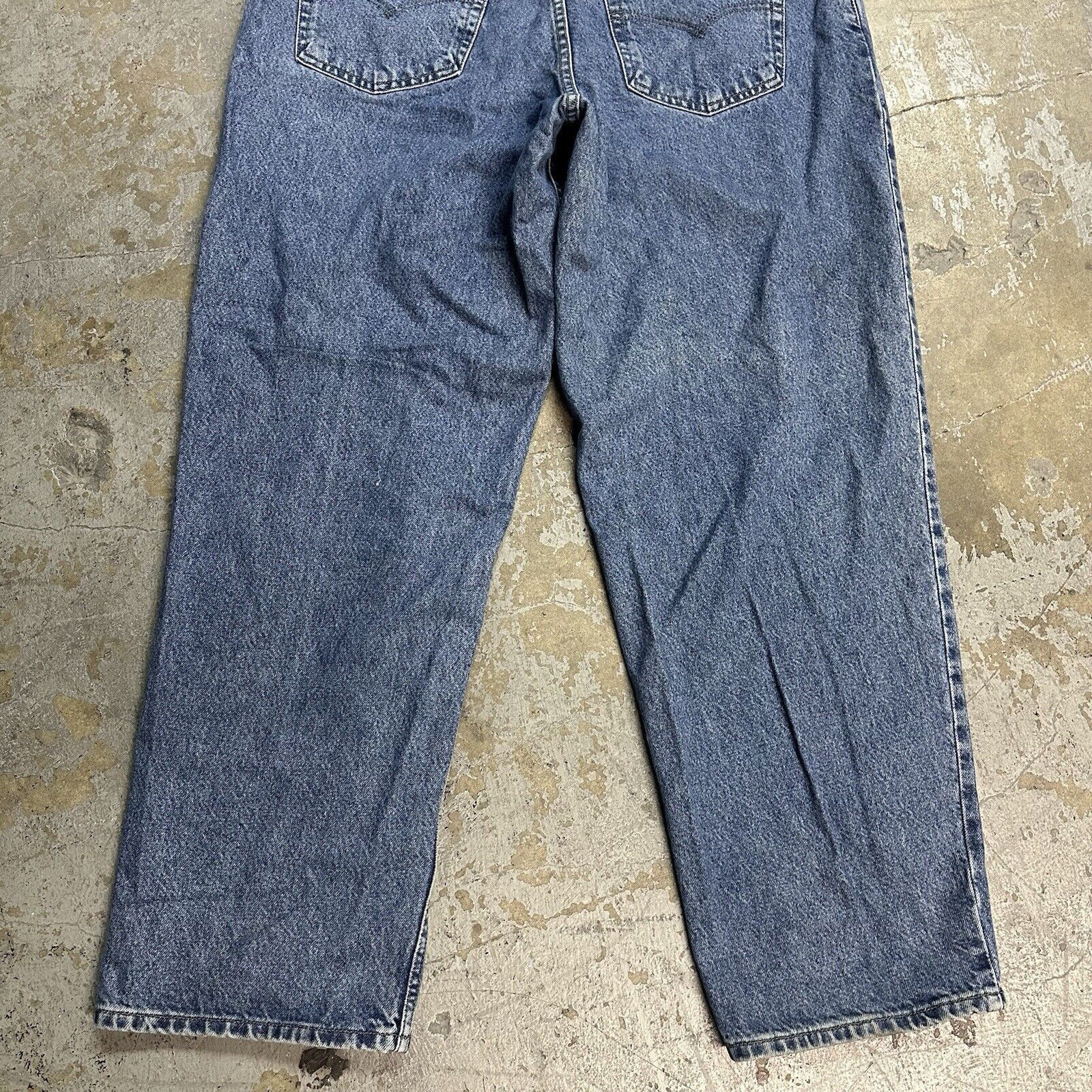 JNCO × Levi's × Vintage Vintage 90s Levi’s Silvertab Blue Baggy Denim Jeans 40x32 Size US 40 / EU 56 - 6 Thumbnail