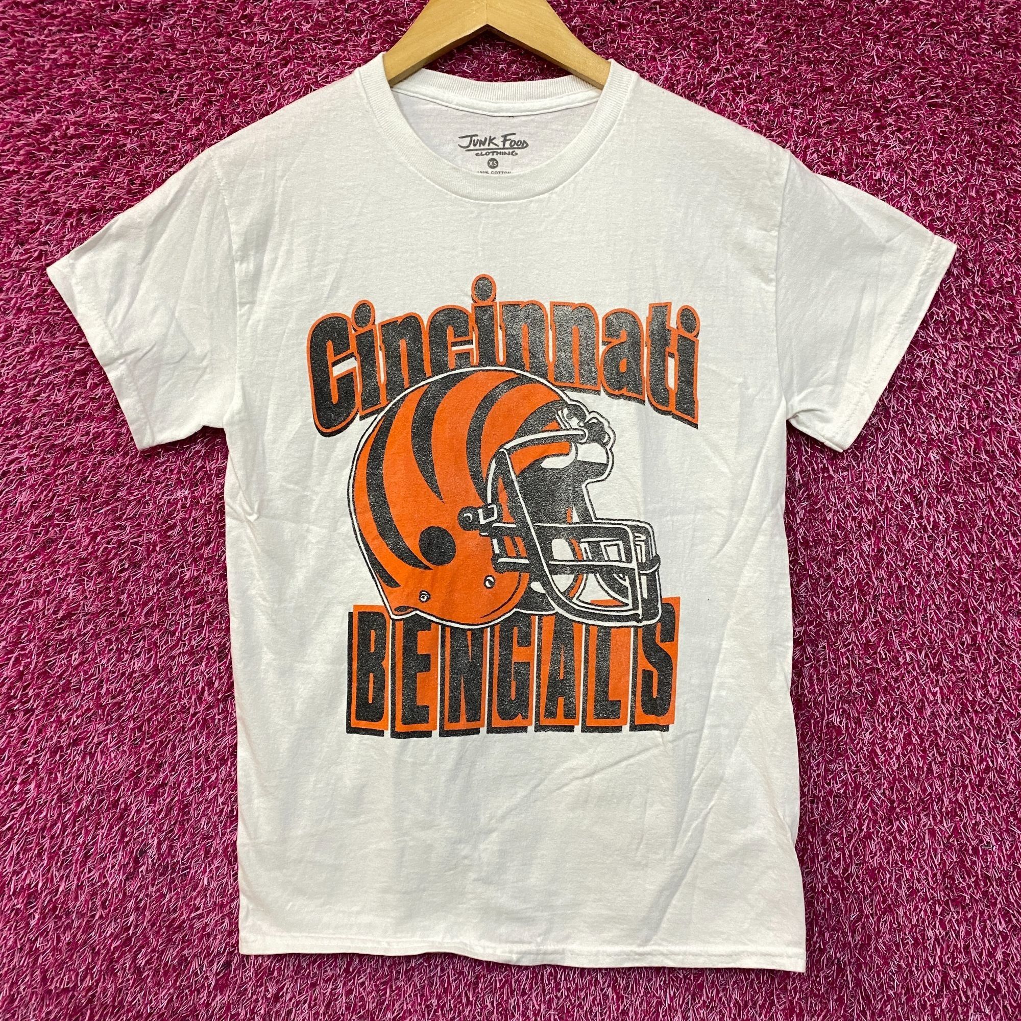 Junk Food Junk Food Clothing NFL Cincinnati Bengals Helmet Logo T-Shir Size US XS / EU 42 / 0 - 1 Thumbnail