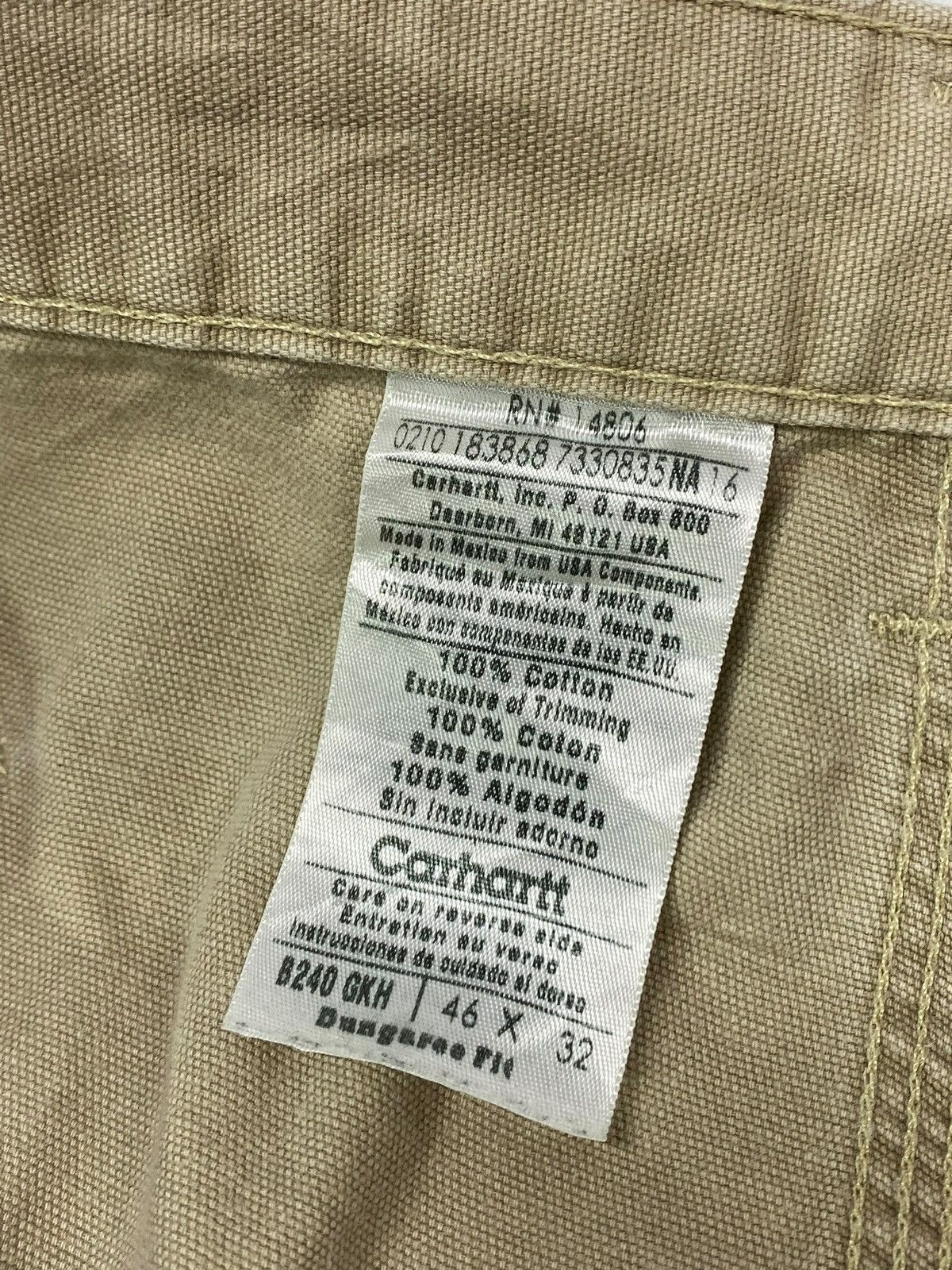 Carhartt 🔥00s VINTAGE CARHARTT DUNGAREE WORK PANTS USA VIBES B240 GKH Size US 44 / EU 60 - 19 Thumbnail