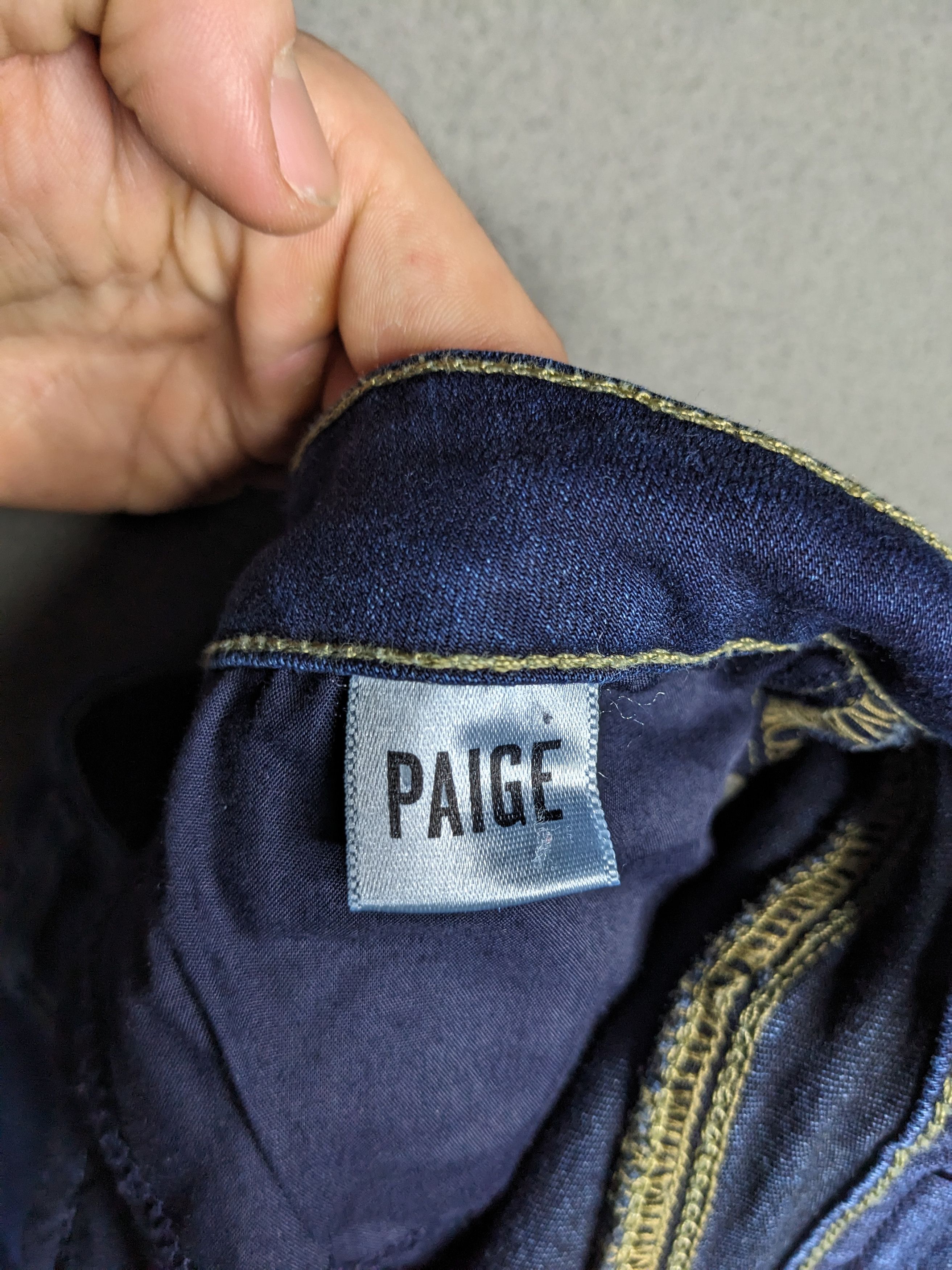 Paige Paige Jeans Verdugo Ankle 28x26 Stretch Slim Denim Low Rise Size 28" / US 6 / IT 42 - 16 Thumbnail