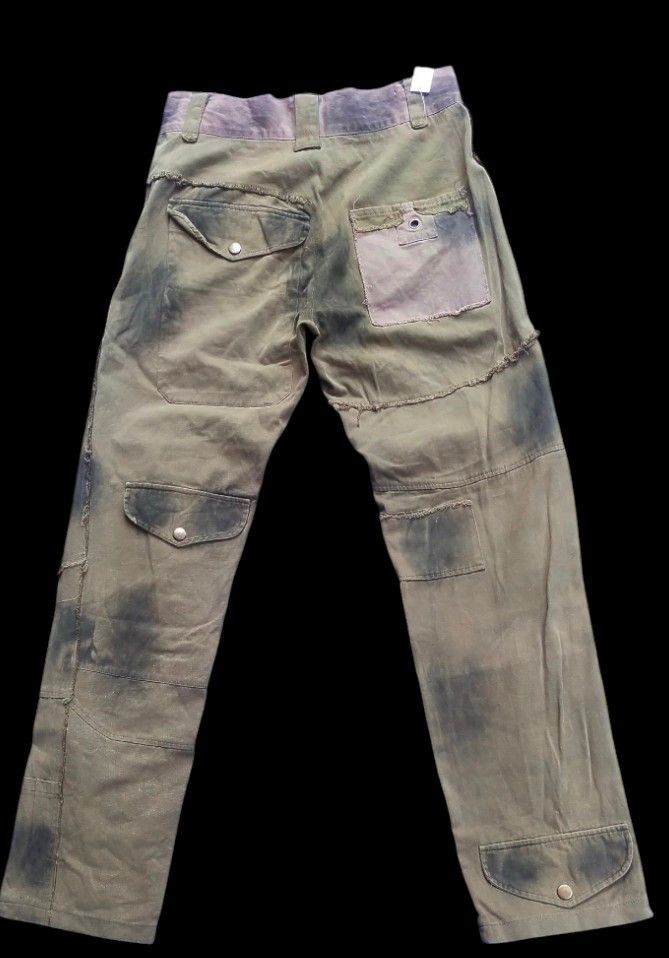 Japanese Brand Order Plus Cargo Distressed Pants Size US 34 / EU 50 - 4 Thumbnail