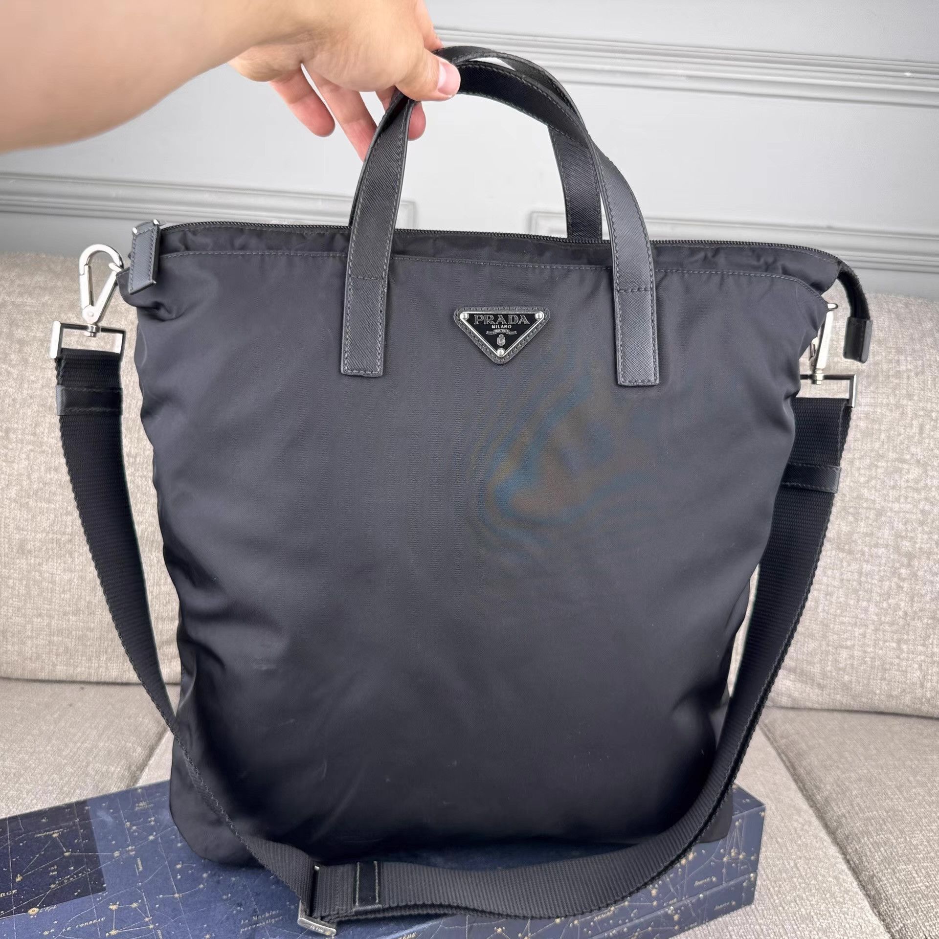 Prada Prada Nylon Crossbody Bag Ｑ27 Size ONE SIZE - 1 Thumbnail