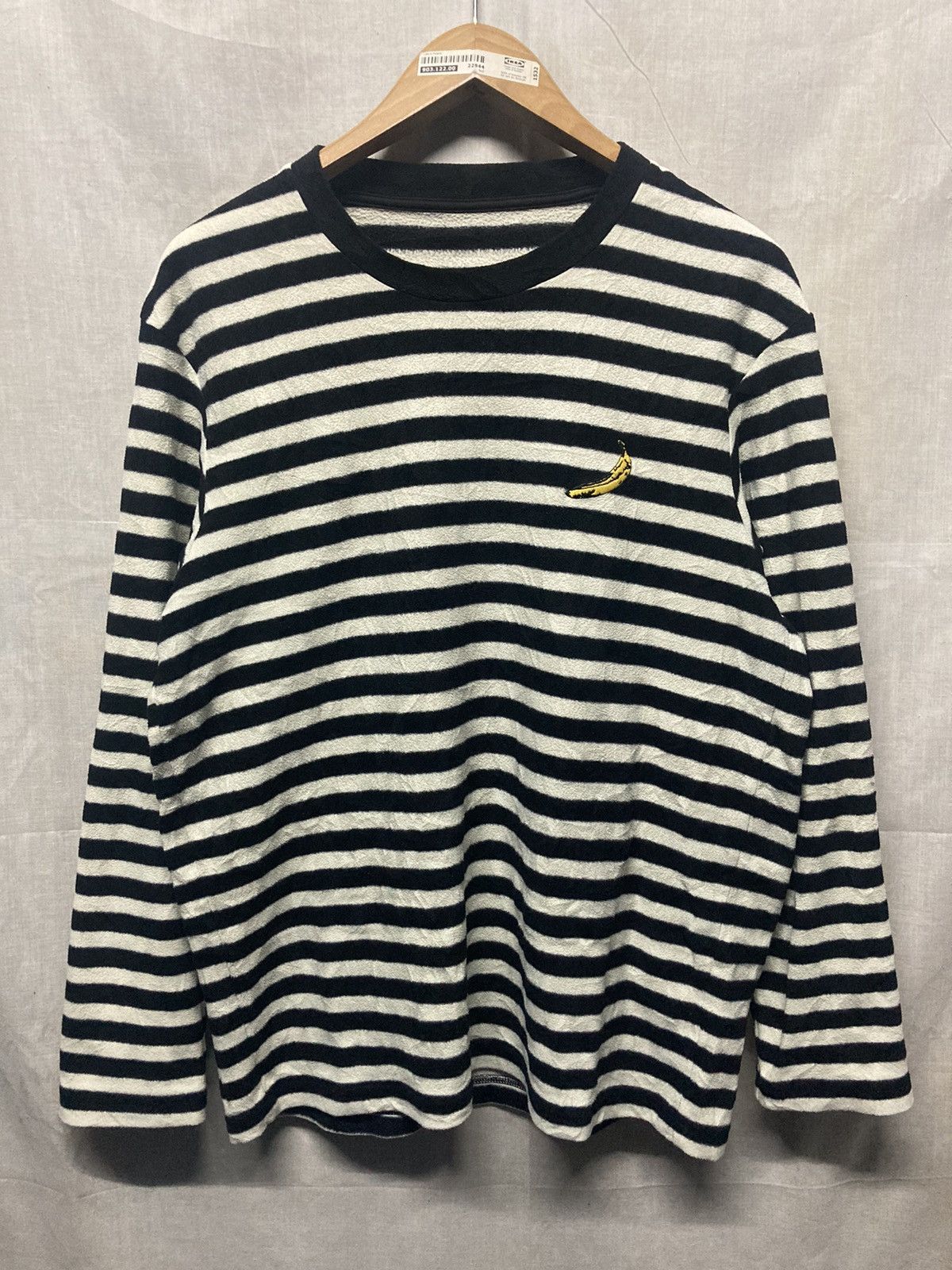 Andy Warhol × Uniqlo Andy Warhol x Uniqlo Banana Fleece Striped Tee Size US L / EU 52-54 / 3 - 1 Thumbnail