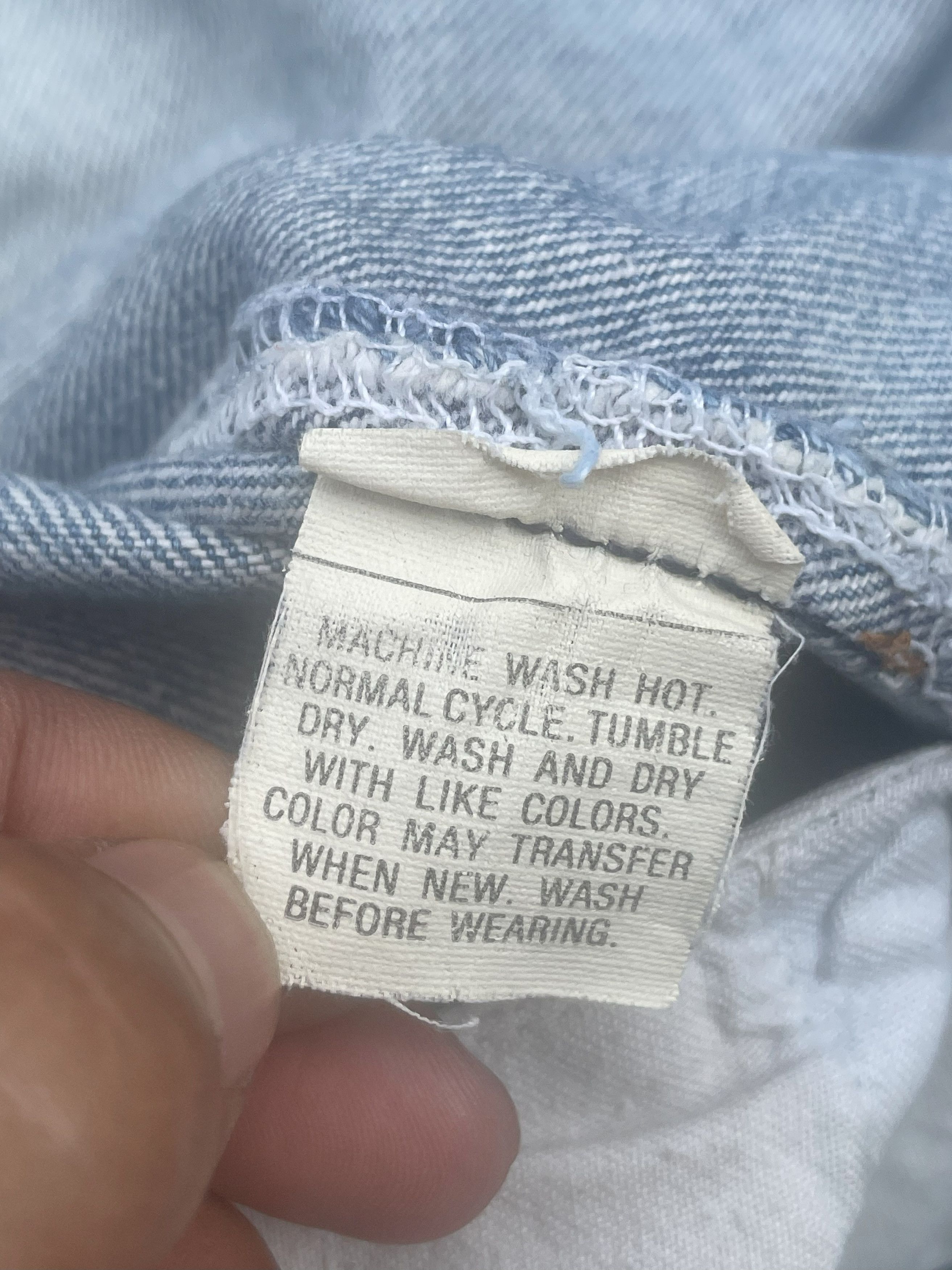 Levi's Vintage 1986 Levis 501XX Single R Distresed Size US 38 / EU 54 - 11 Thumbnail