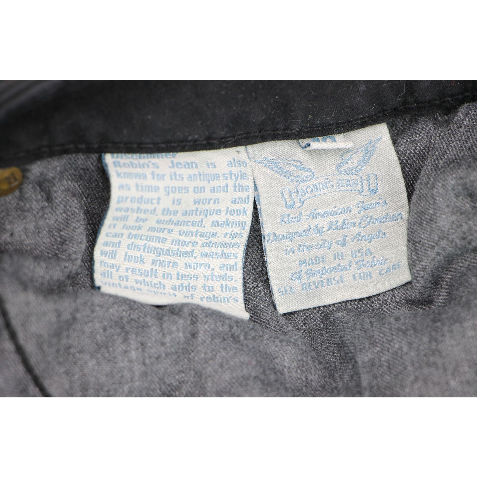 Robins Jeans Robin's Jeans The Show Gold Metallic Biker Motorcycle Pants Size US 41 - 6 Thumbnail