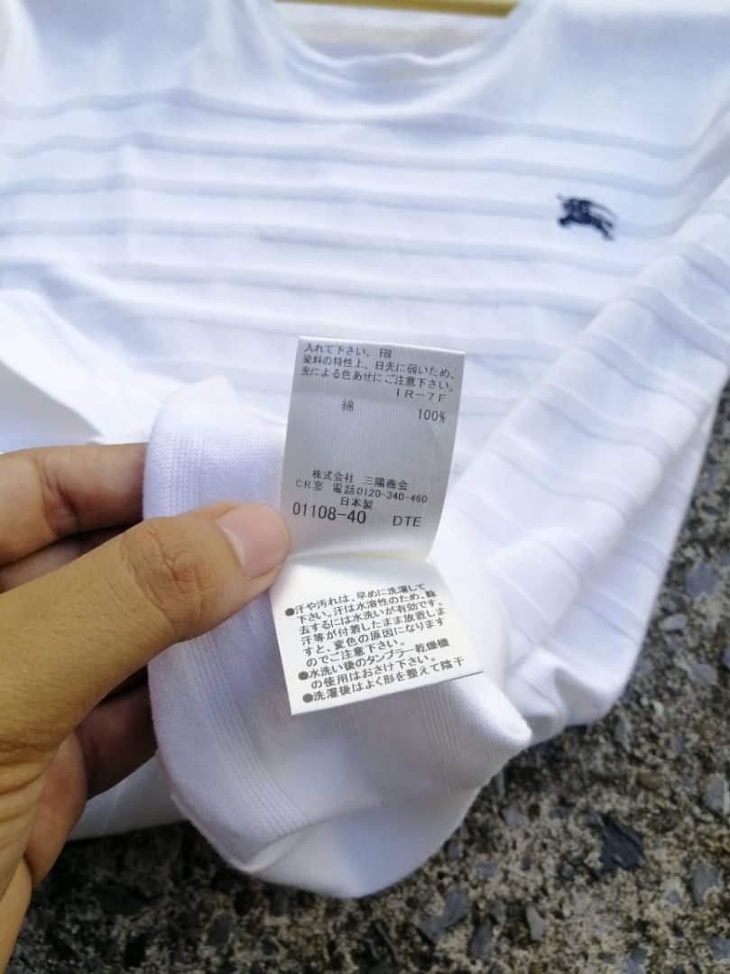 Burberry Burberry Black Label Made In Japan Longsleeve Tee Size M / US 6-8 / IT 42-44 - 8 Thumbnail