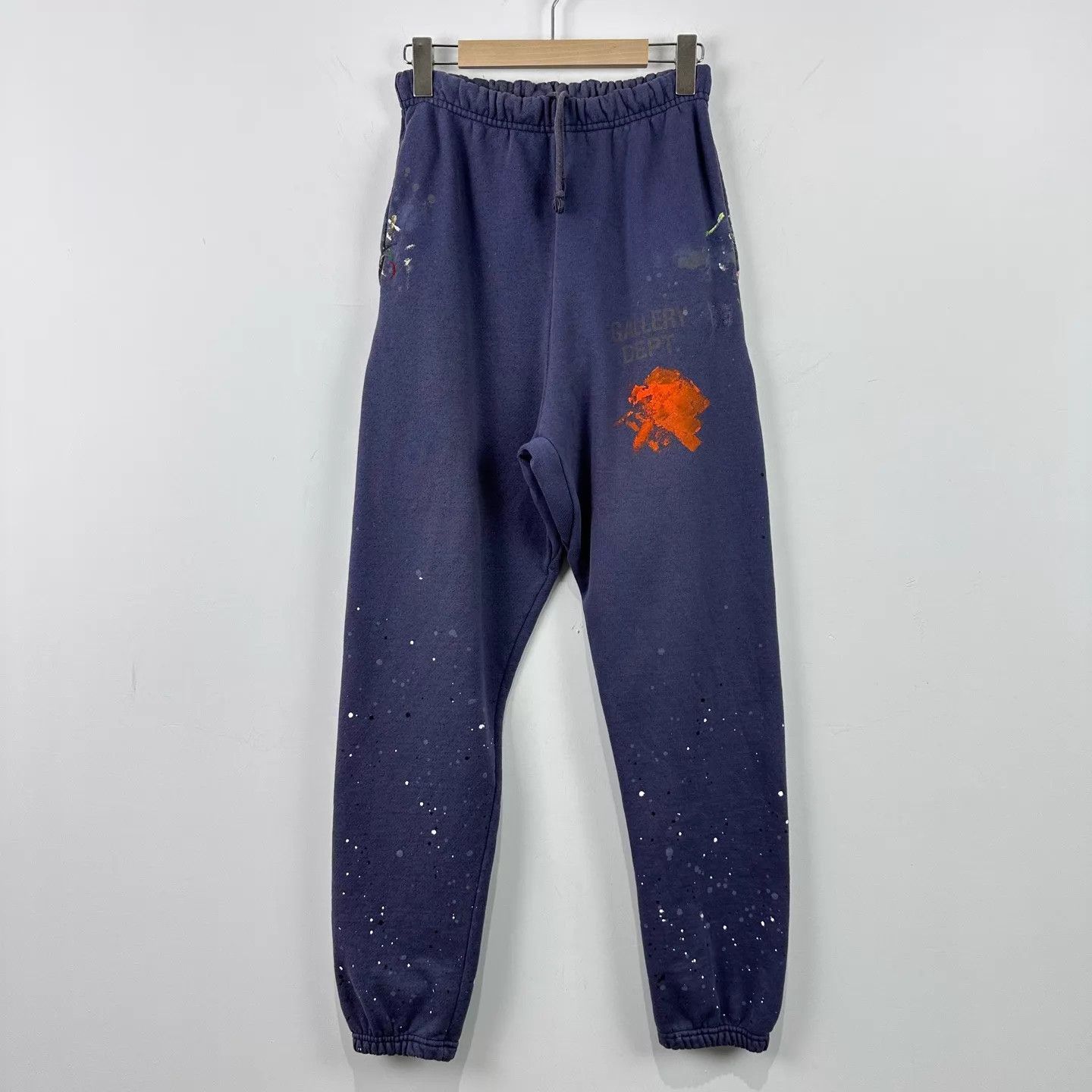 Gallery Dept Hand-Painted Splatter Washed Sweatpants S