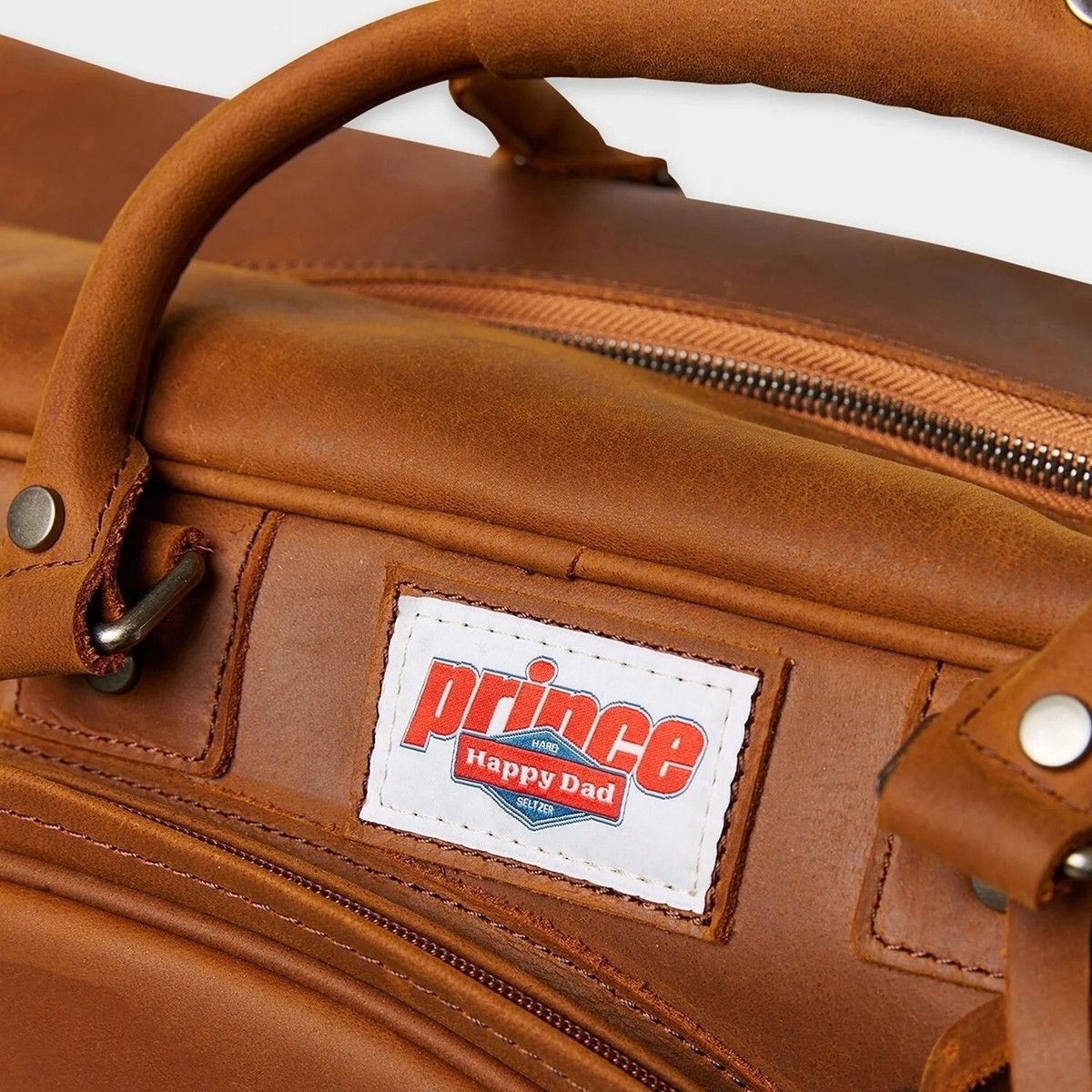 Prince Happy Dad x Prince Tennis Leather Duffle Bag Size ONE SIZE - 4 Thumbnail