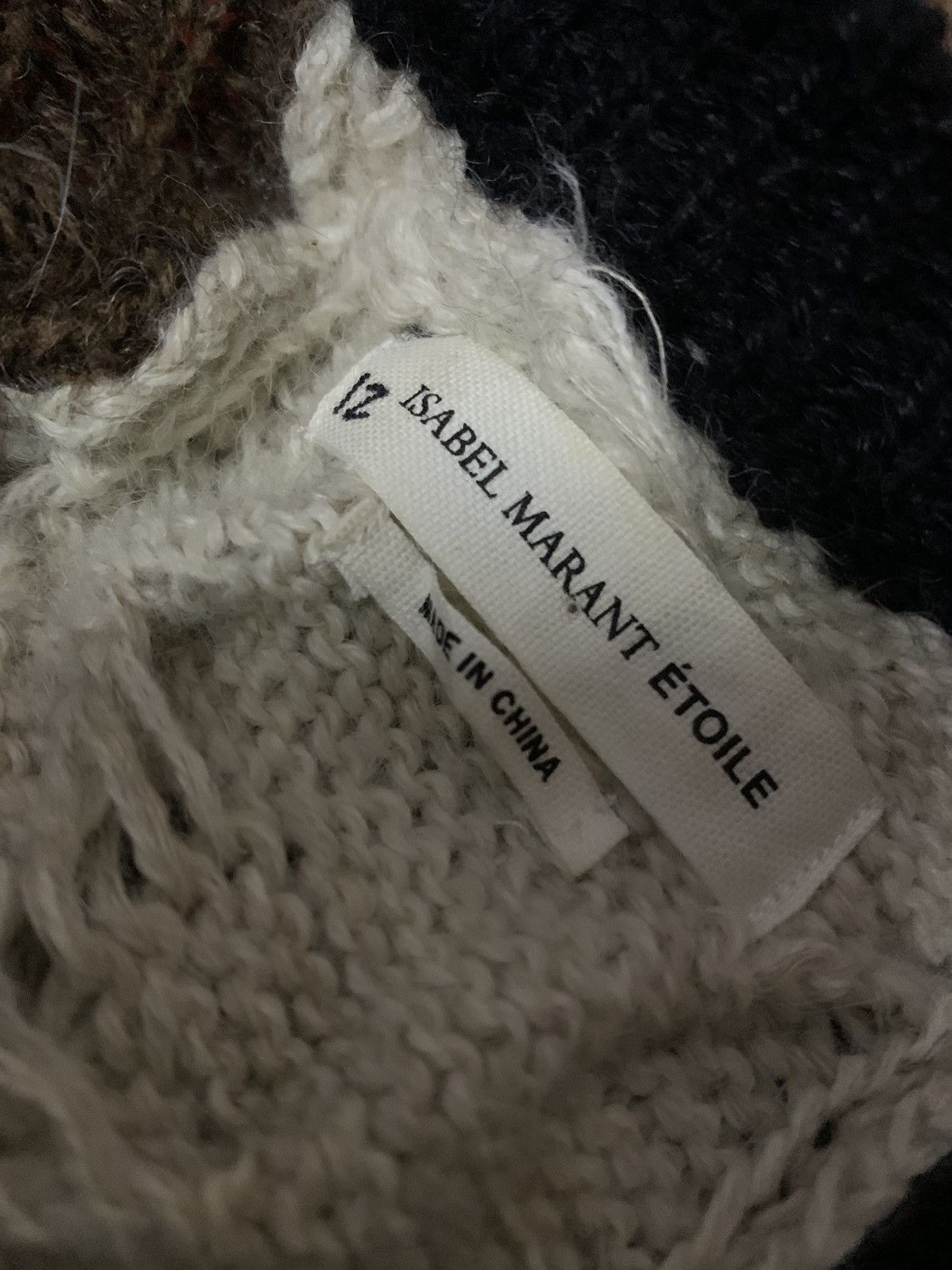 Isabel Marant Etoile 💥Isabel Marant Mohair Colorblock Knitwear Sweater Size M / US 6-8 / IT 42-44 - 6 Thumbnail