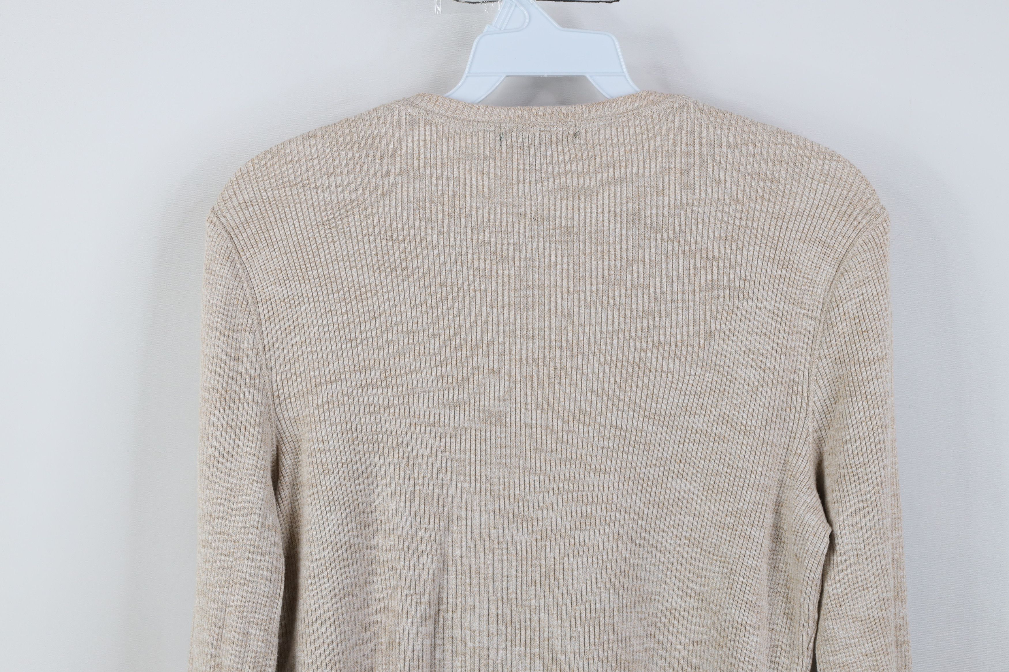 Ralph Lauren Vintage 90s Ralph Lauren Ribbed Knit Long Sleeve T-Shirt Size L / US 10 / IT 46 - 11 Thumbnail