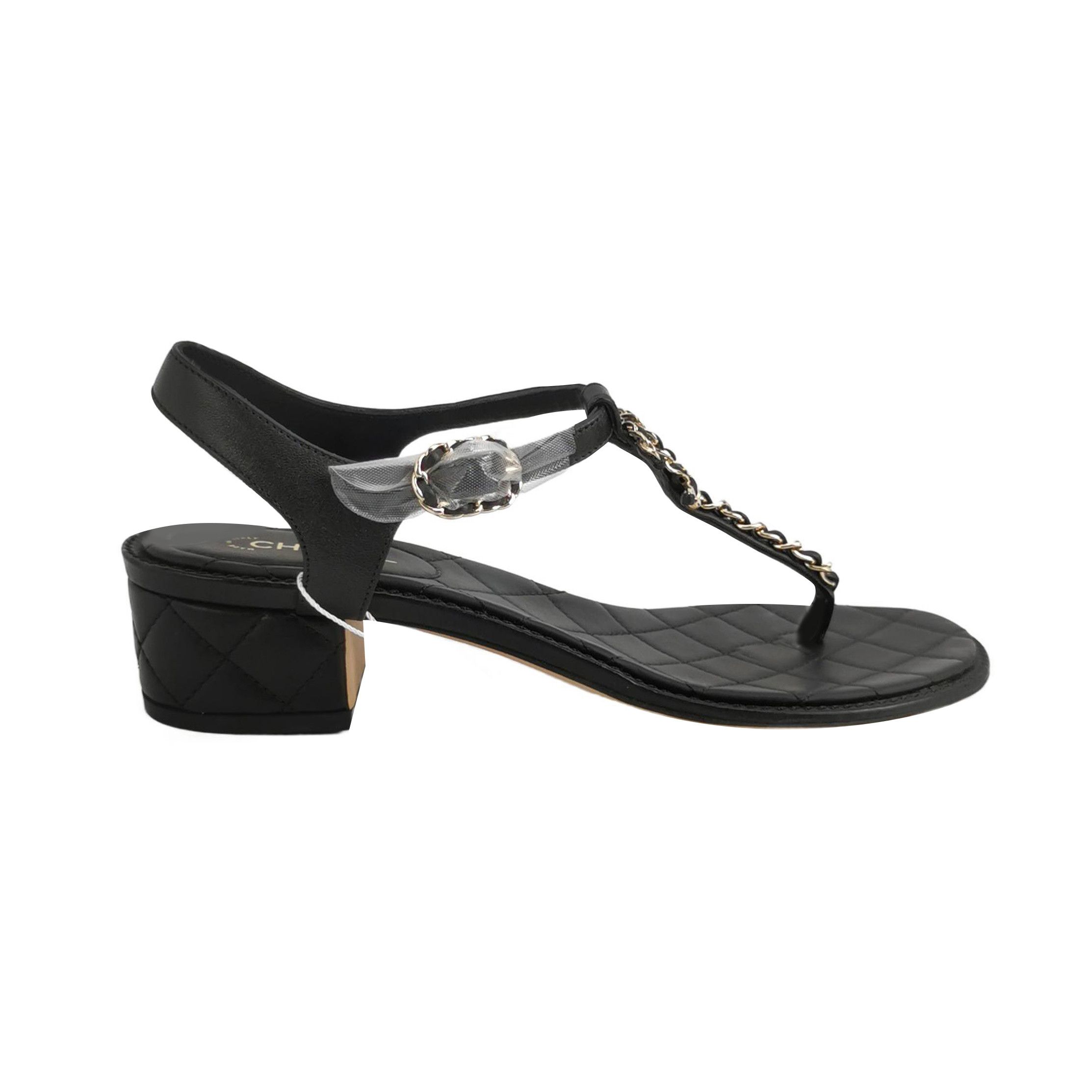 Chanel Chanel Women 8-5 Sandals Size US 8.5 / IT 38.5 - 1 Thumbnail