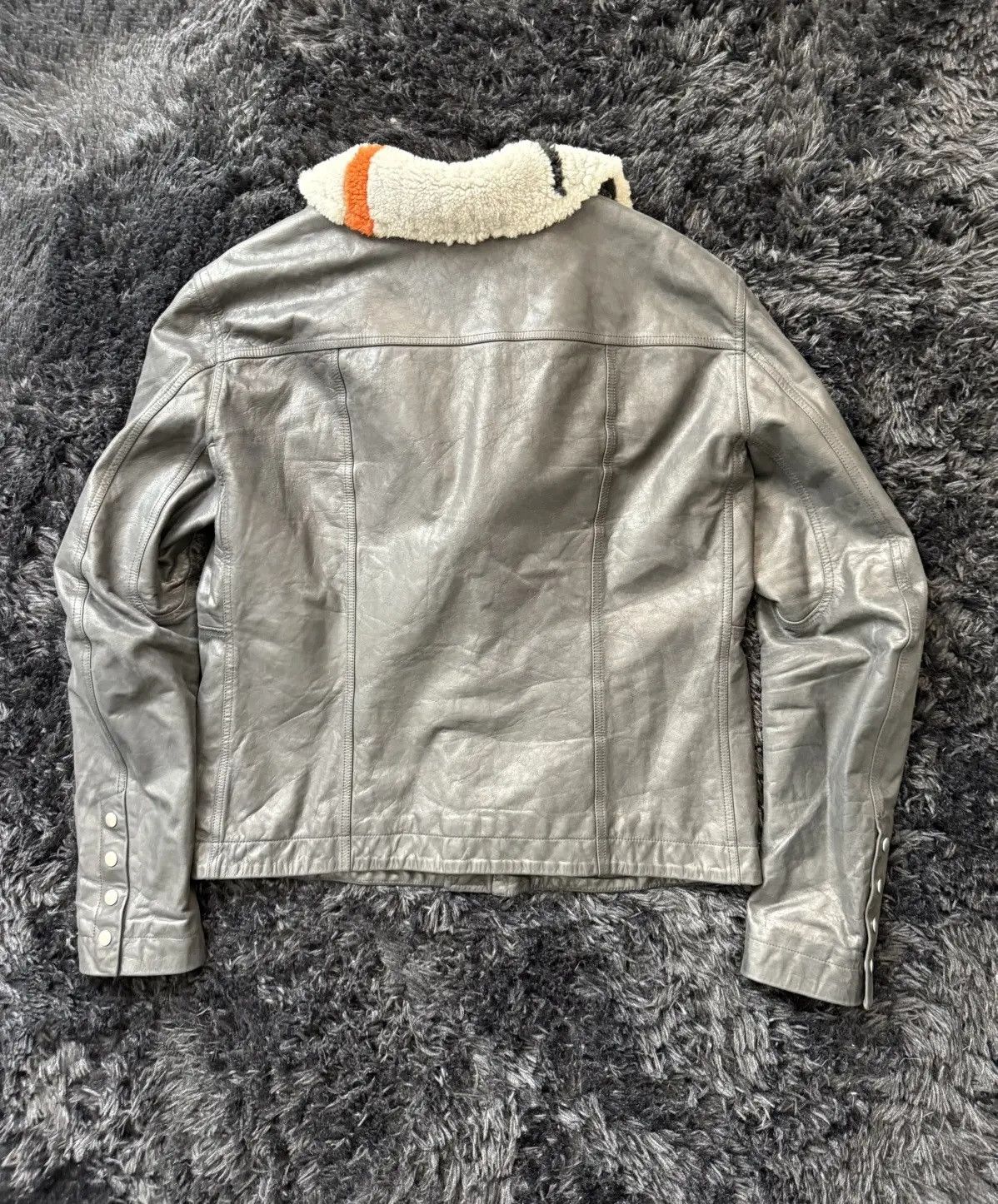 Rick Owens Bauhaus Shearling Jacket Fall 2022 Size US L / EU 52-54 / 3 - 5 Thumbnail