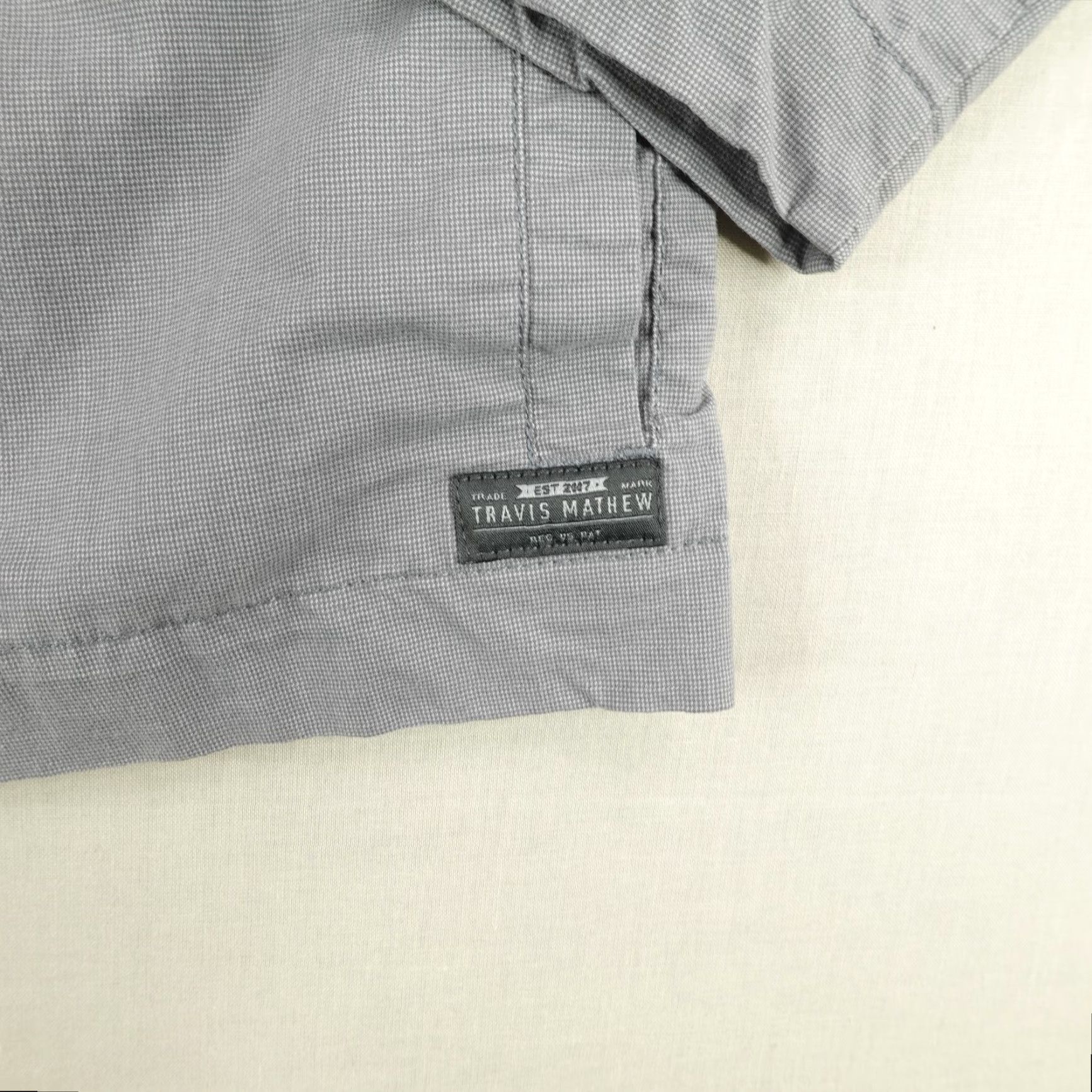 TravisMathew Travis Mathew Performance Golf Jacket Mens Medium Gray Full Zip Windbreaker Size US M / EU 48-50 / 2 - 4 Thumbnail