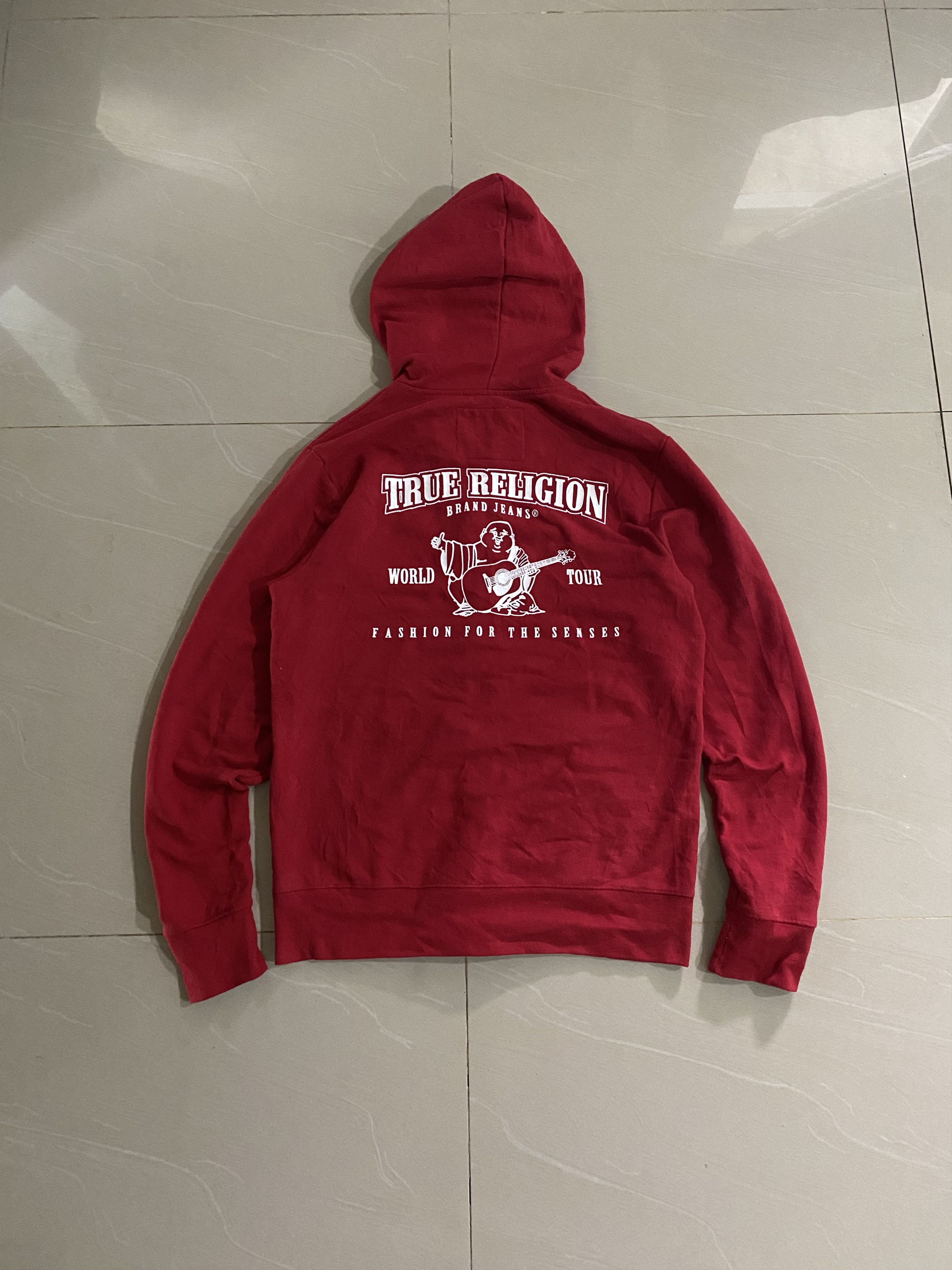 Vintage True Religion World Tour Ziper Hoodie
