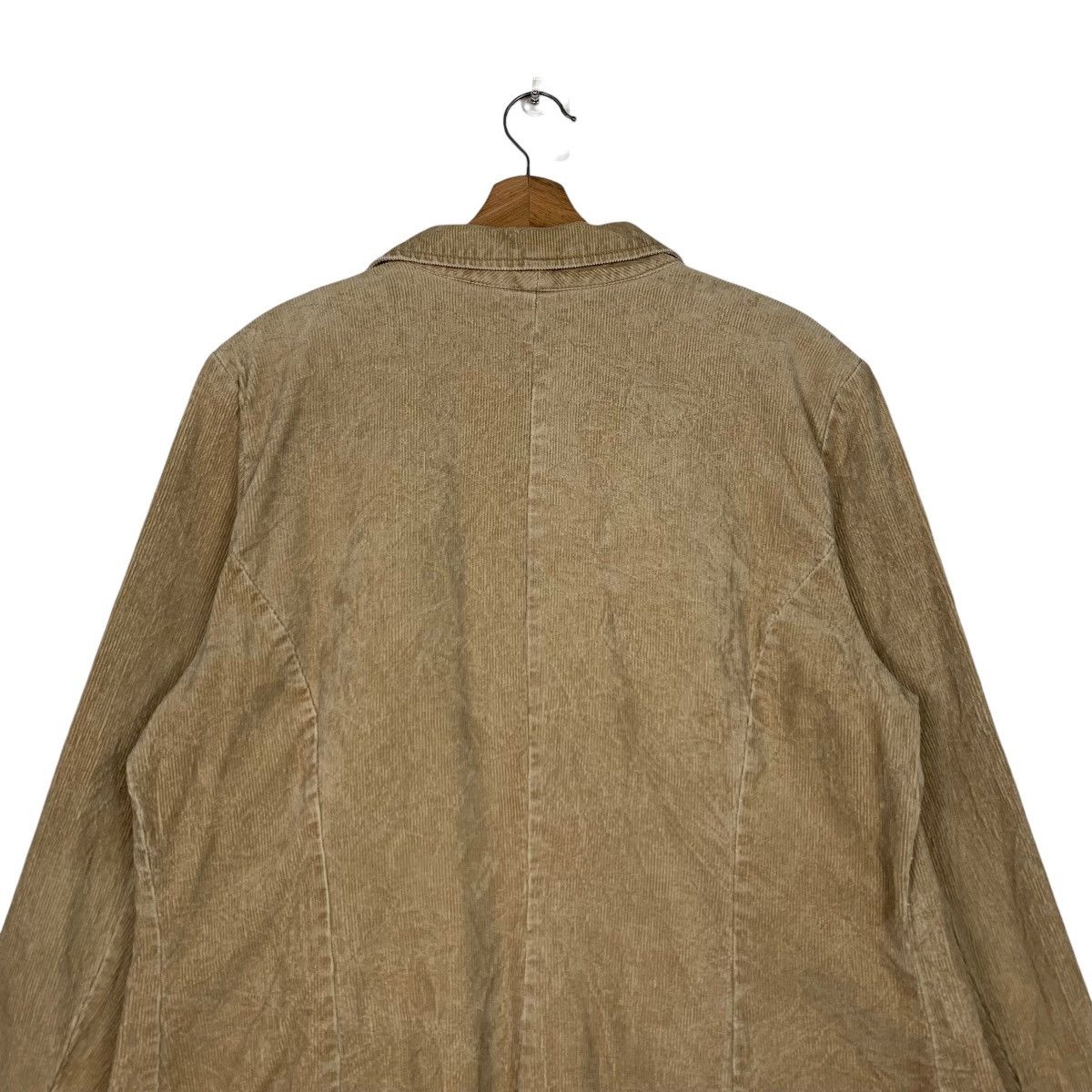 Japanese Brand MASSIMO Woman Corduroy Casual Jacket #2160-C95 Size XL / US 12-14 / IT 48-50 - 8 Thumbnail