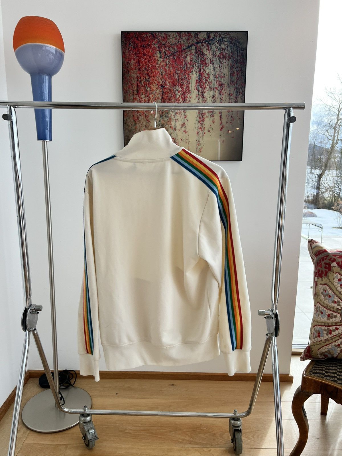 Palm Angels Palm Angels Rainbow Track Jacket Size US XL / EU 56 / 4 - 2 Thumbnail