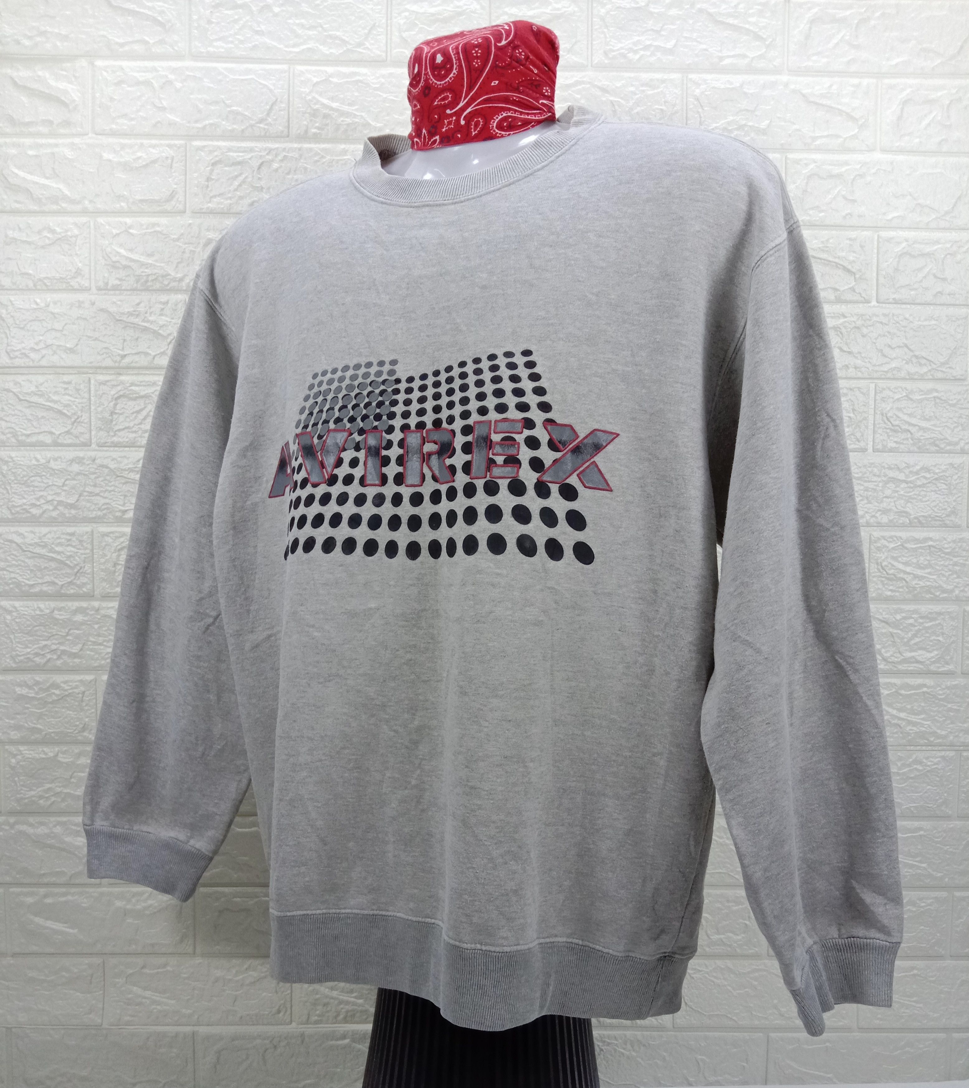 Avirex Vintage Avirex Spellout Sweatshirt Size US XL / EU 56 / 4 - 3 Thumbnail
