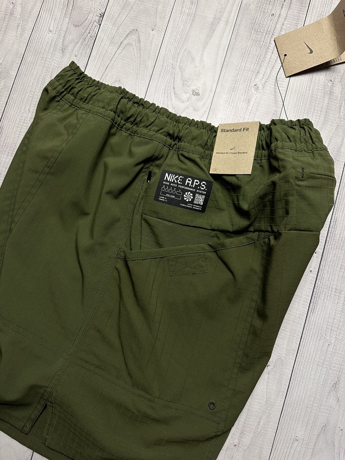 Nike × Nike ACG Nike A.S.P. Shorts pocket rare khaki tech Size US 30 / EU 46 - 5 Thumbnail